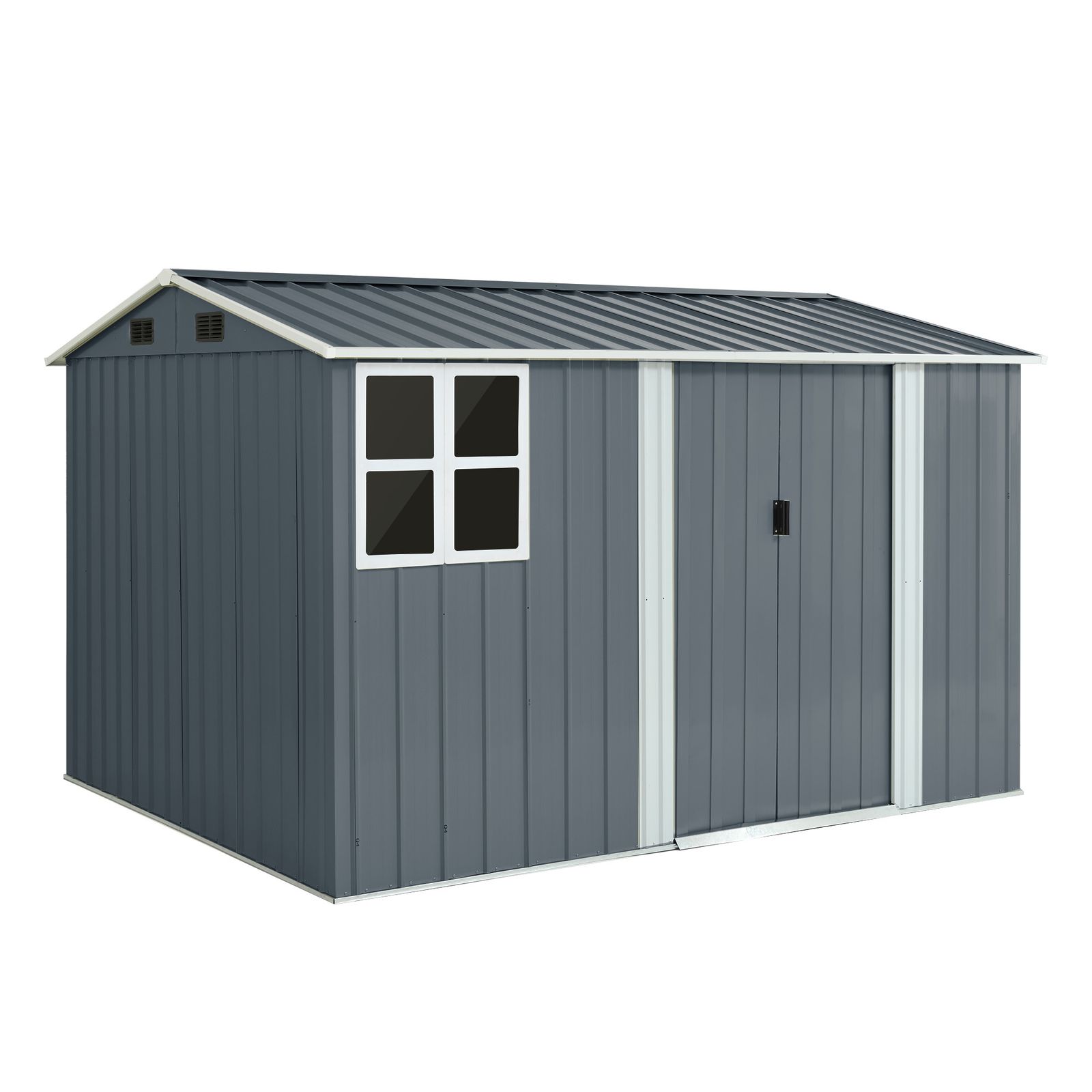 全新品 特大倉庫 約13㎥大容量 物置 屋外 スチール 組立タイプ 倉庫 床 