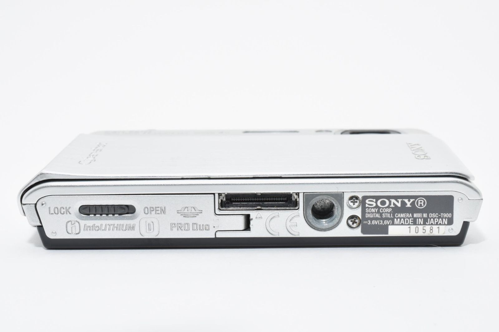 実用光学美品】Sony ソニー DSC-T900 シルバー Cyber-shot