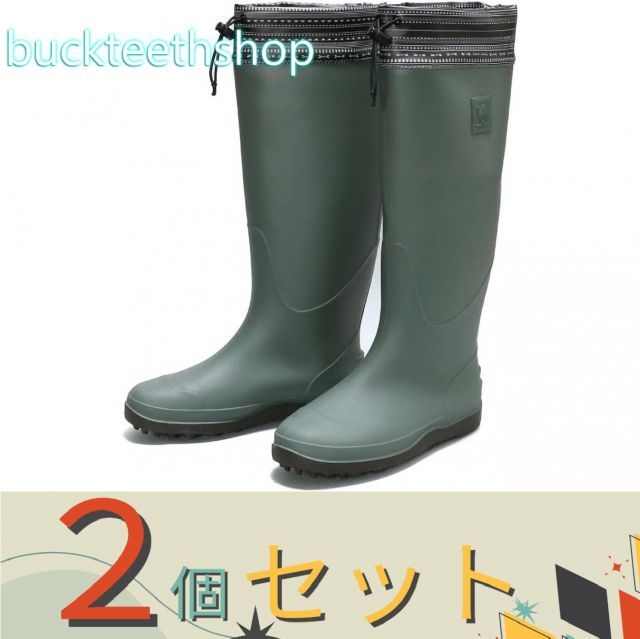 【園芸・農業用品】※２個セット※阪神素地（株）　フォレストブーツ　カーキ　Ｌ　【１２】４５１８２０８５５１４６１