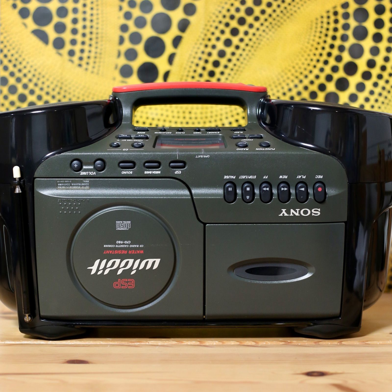 SONY WIDDIT CFD-980 MEGABASS搭載 防滴仕様 CDラジカセ ソニー