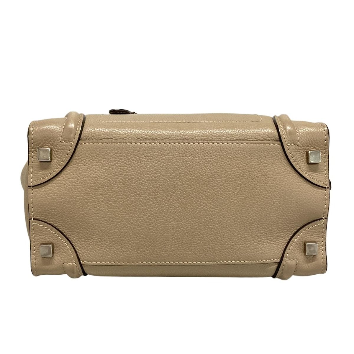 CELINE(セリーヌ) ハンドバッグ ラゲージマイクロショッパー グレー