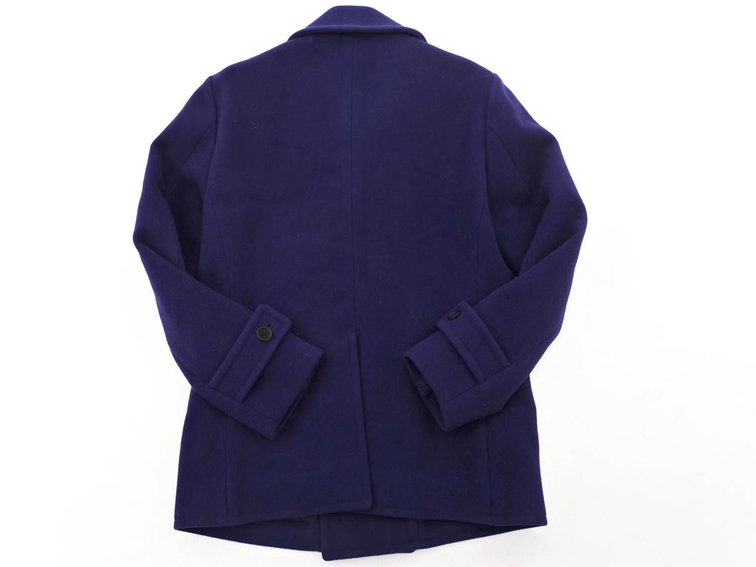UNITED ARROWS ユナイテッドアローズ ウール100% ピー コート sizeM/紺
