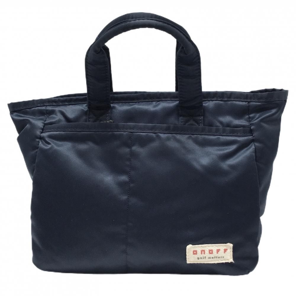 オノフ カートバッグ ネイビー 内外ポケット付 ゴルフ ONOFF - メルカリ