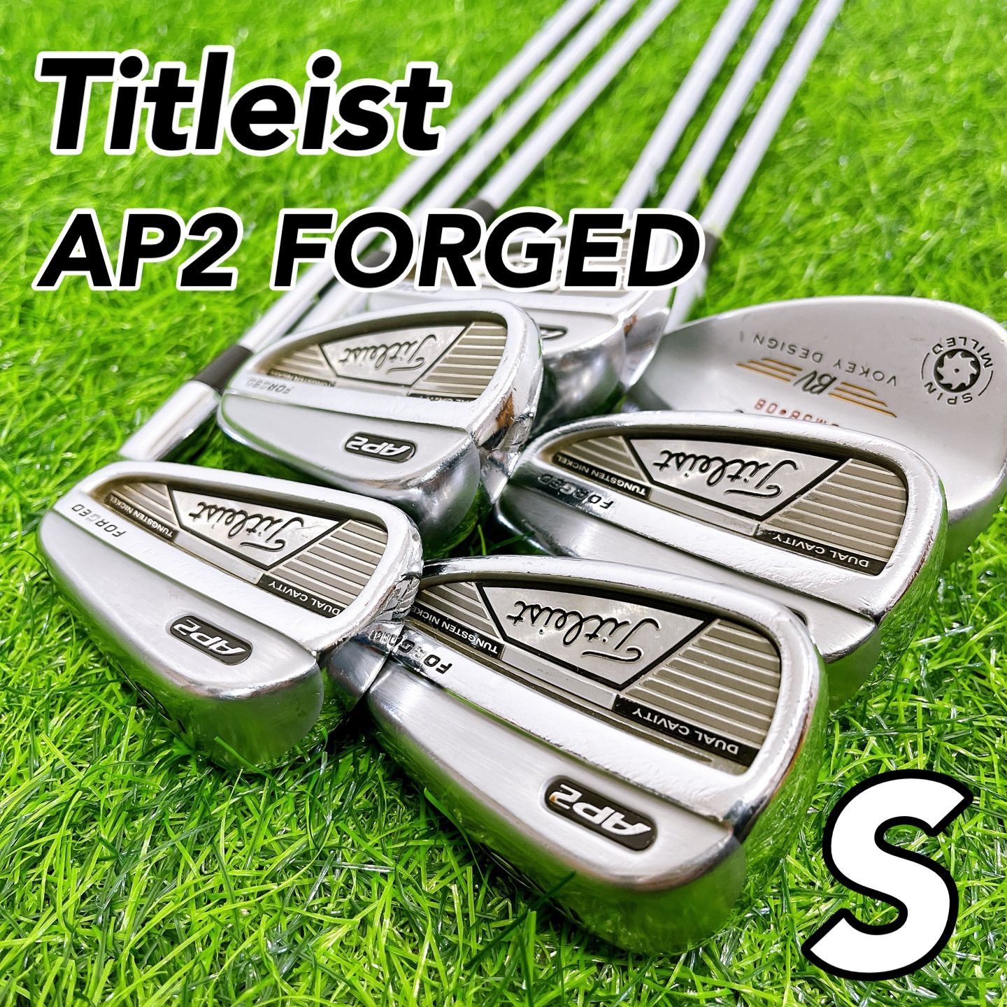 タイトリスト titleist AP2 FORGED アイアンセット ボーケイ58 タイトリスト titleist AP2 FORGED アイアンセット ボーケイ58