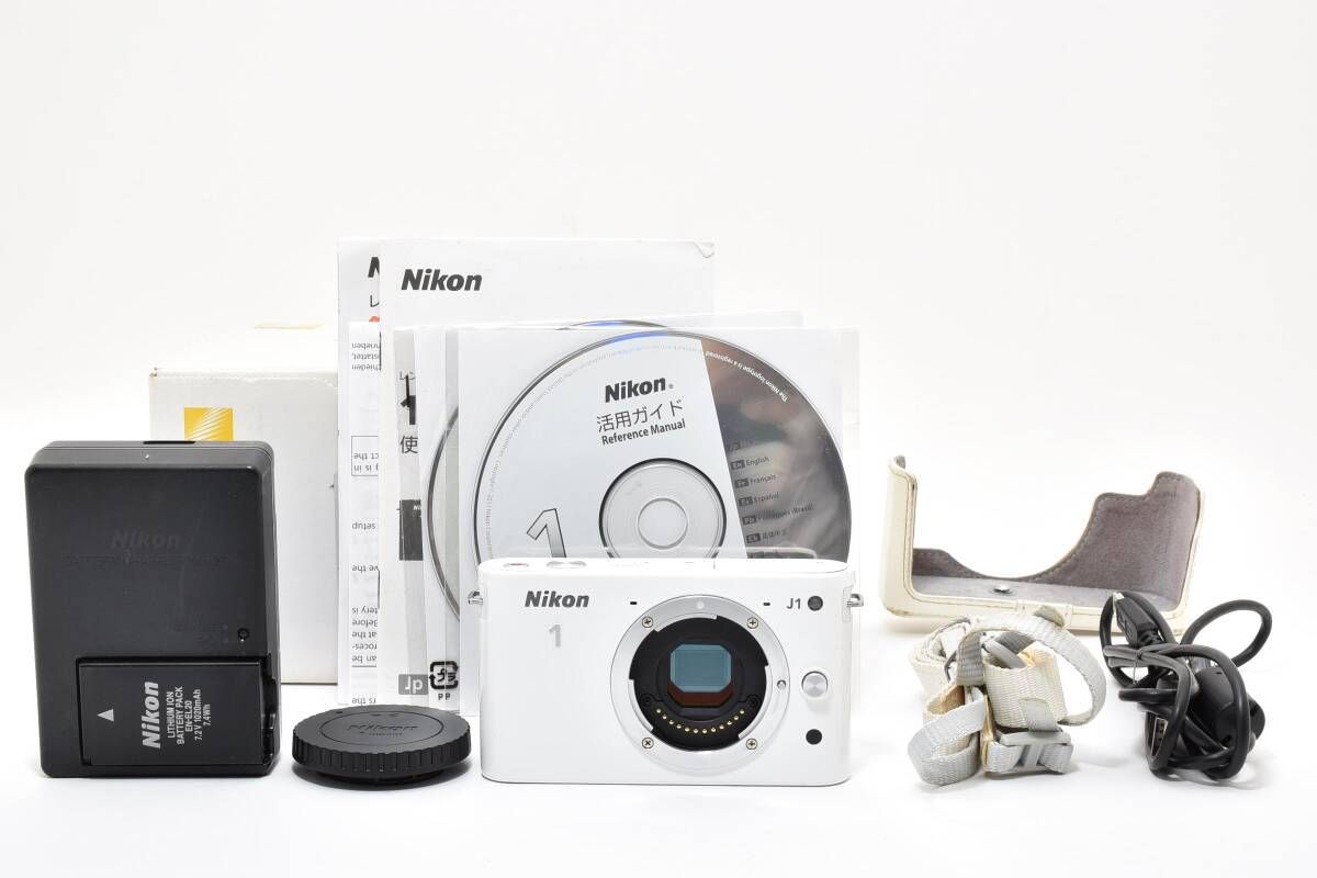 【美品】Nikon1 J1 ボディ ホワイト ☆美品☆ニコン Nikon 1 J1 ホワイト ボディ #1446D - メルカリ