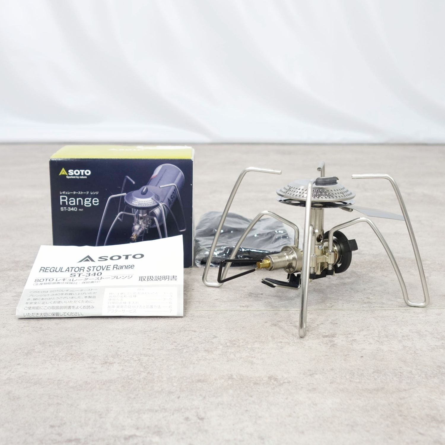 未使用 ソト SOTO レギュレーターストーブ Range レンジ ST-340 - メルカリ