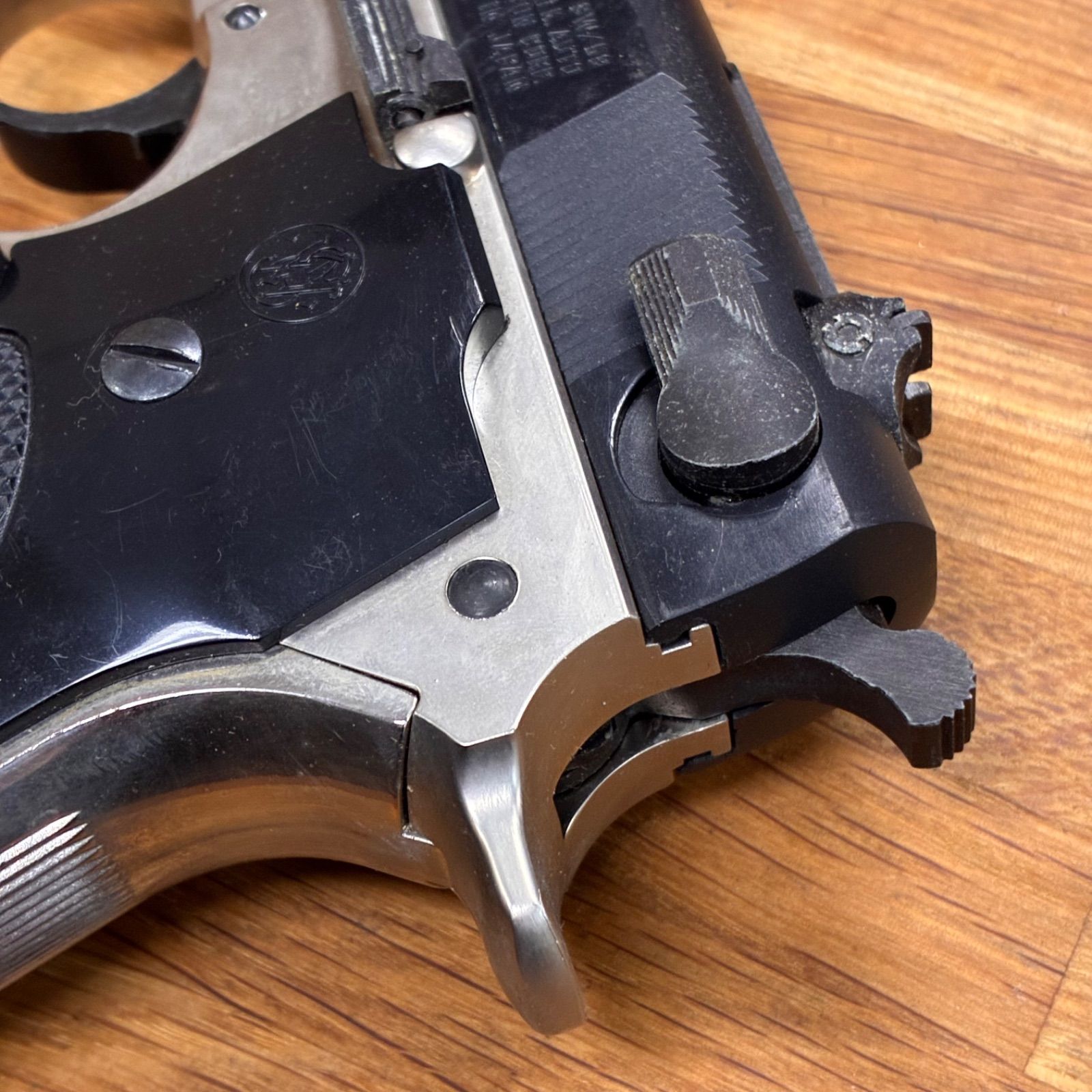 ジャンク品】MGC S&W M59 ドックカスタム ハーフシルバー SMITH&WESSON