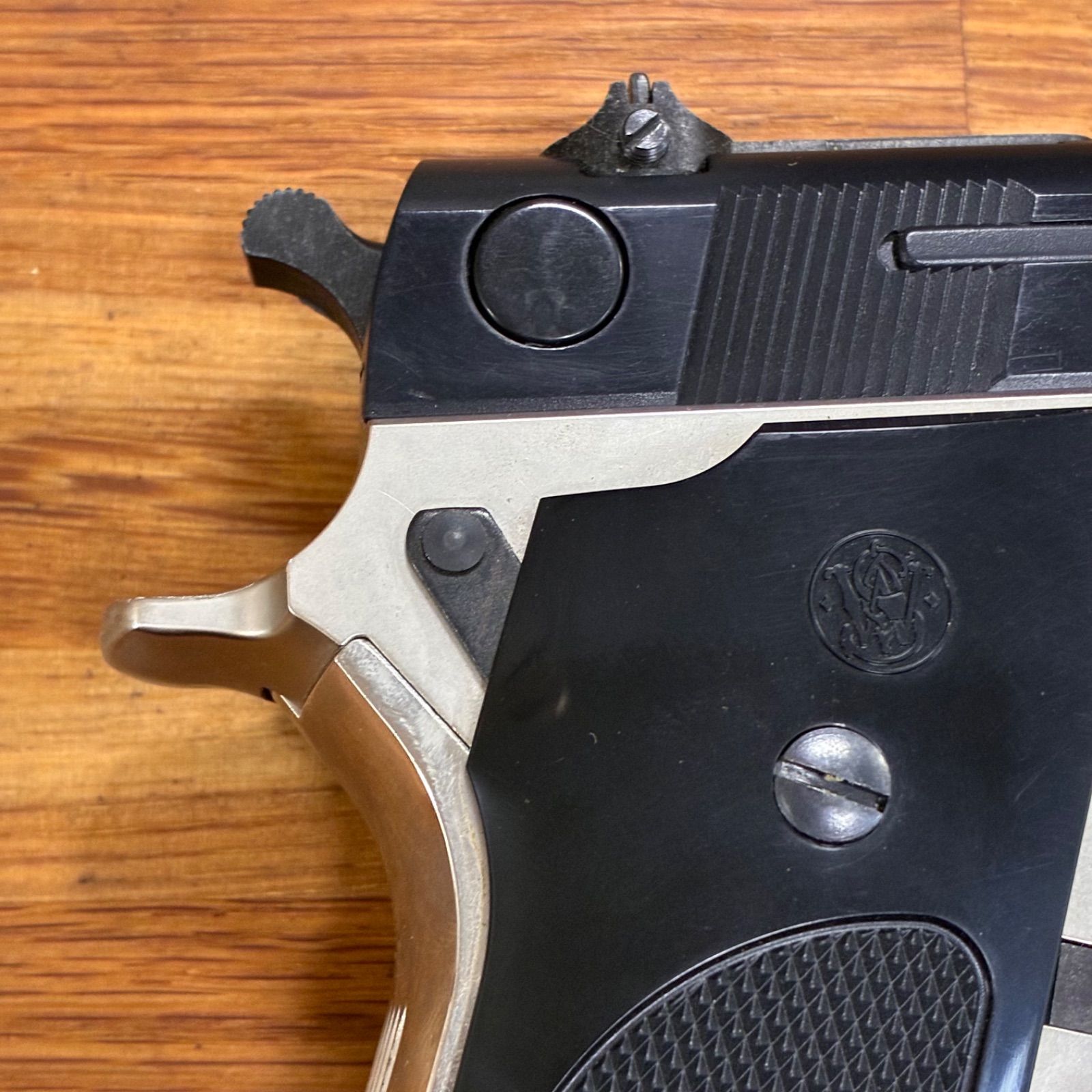 ジャンク品】MGC S&W M59 ドックカスタム ハーフシルバー SMITH&WESSON