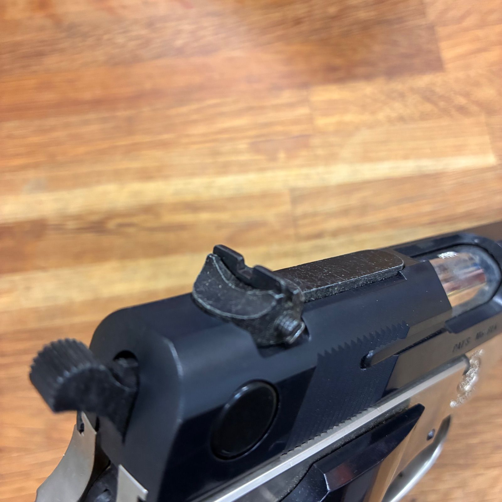 ジャンク品】MGC S&W M59 ドックカスタム ハーフシルバー SMITH&WESSON