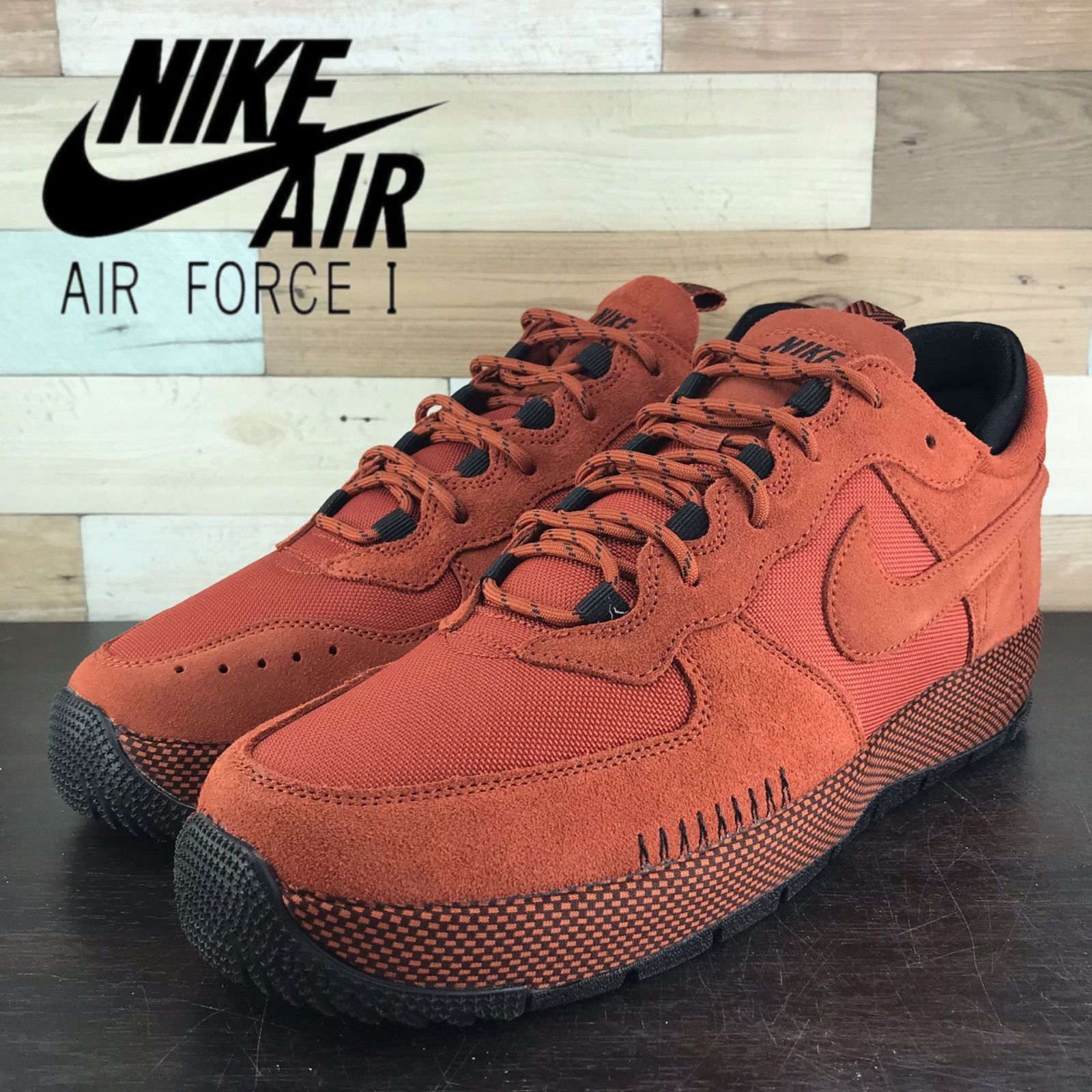 新品・未使用】NIKE AIR FORCE 1 WILD RUGGED ORANGE ナイキ エア 