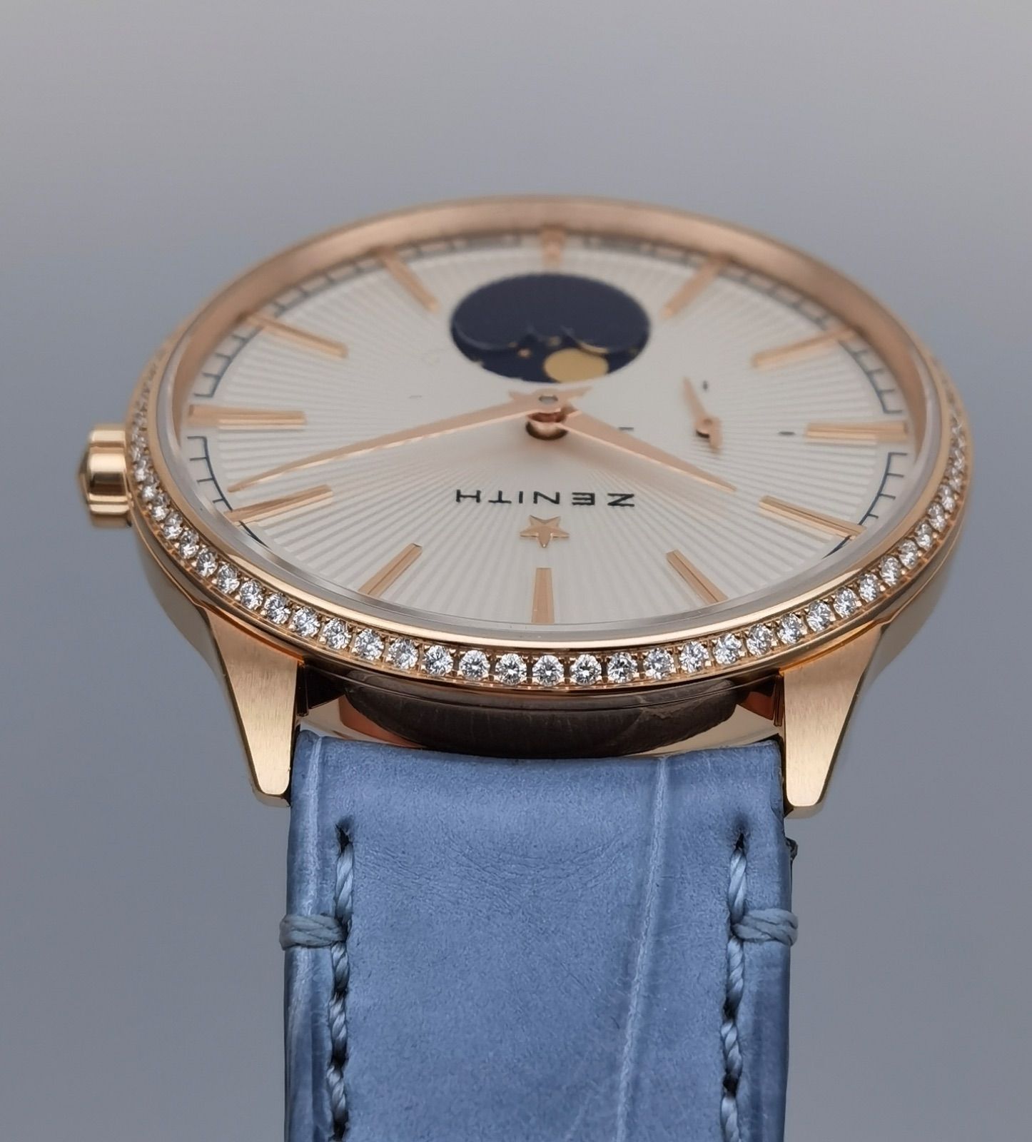 美品 ゼニス ZENITH エリート ムーンフェイズ 22.3200.692 スモール