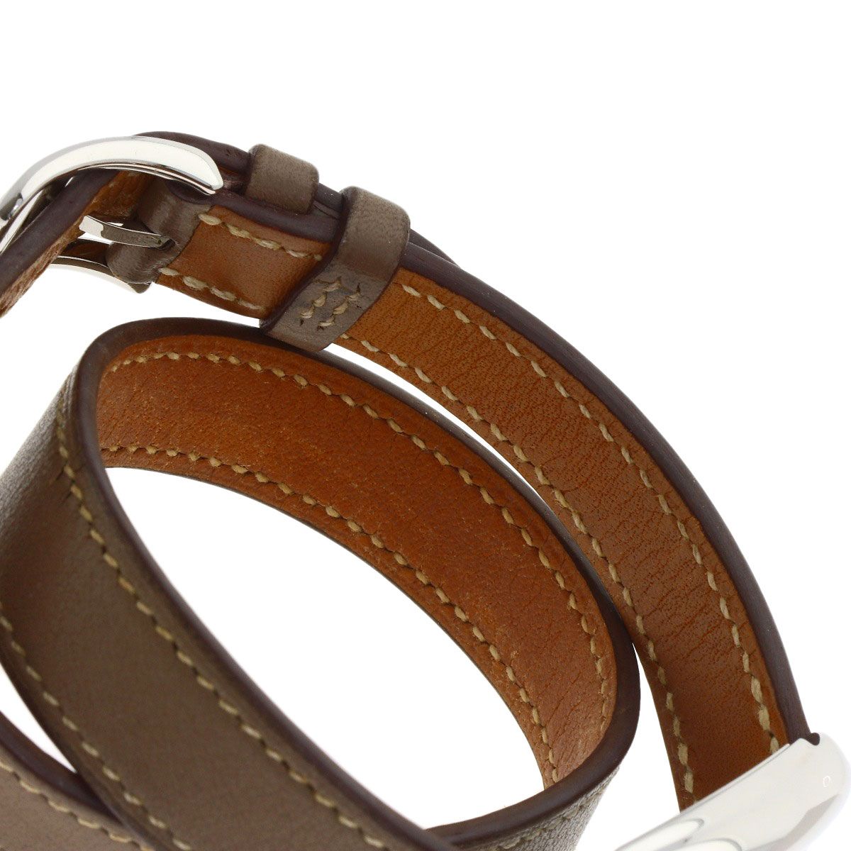 HERMES エルメス CT1.210 ケープコッド ドゥブルトゥール エトゥープ