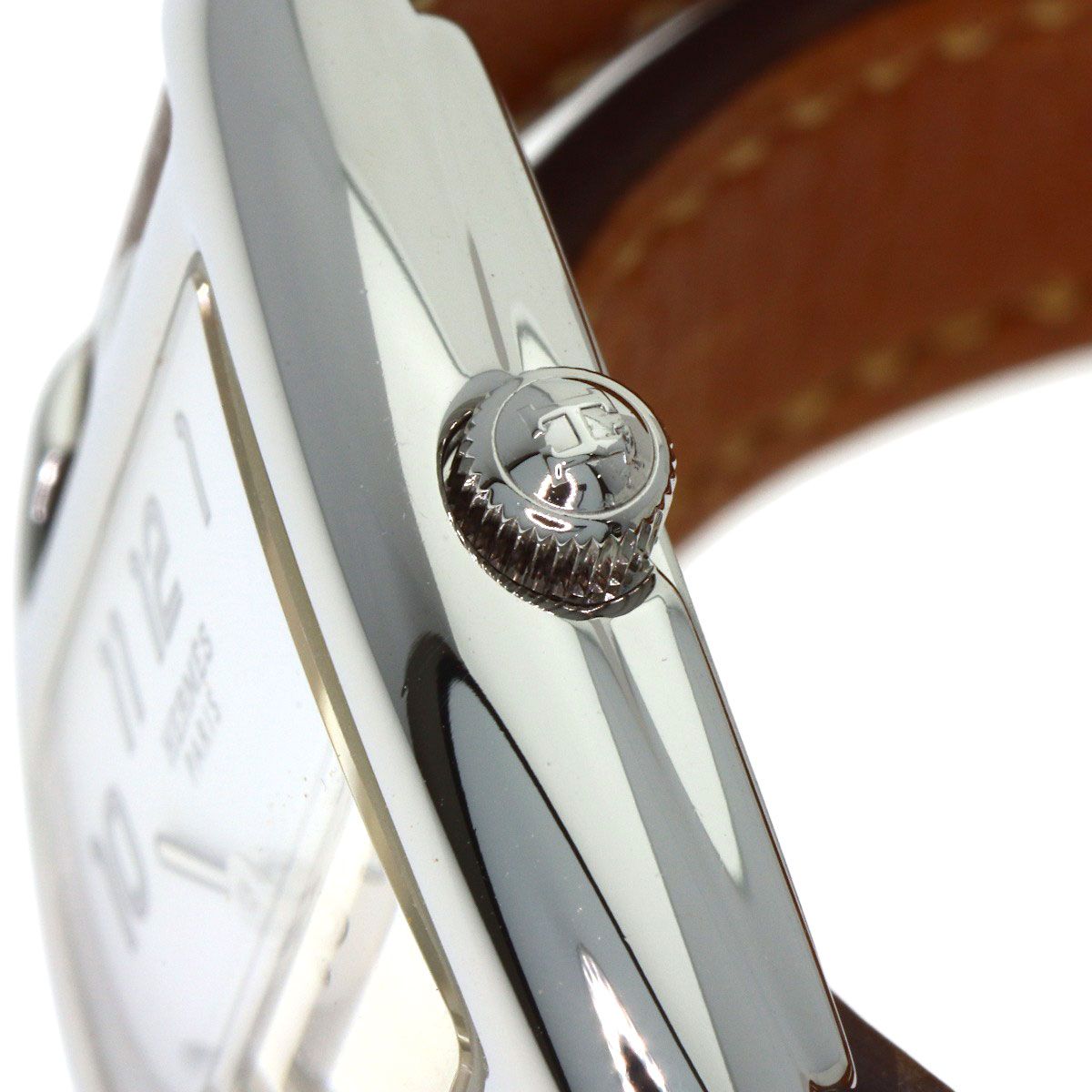 HERMES エルメス CT1.210 ケープコッド ドゥブルトゥール エトゥープ 