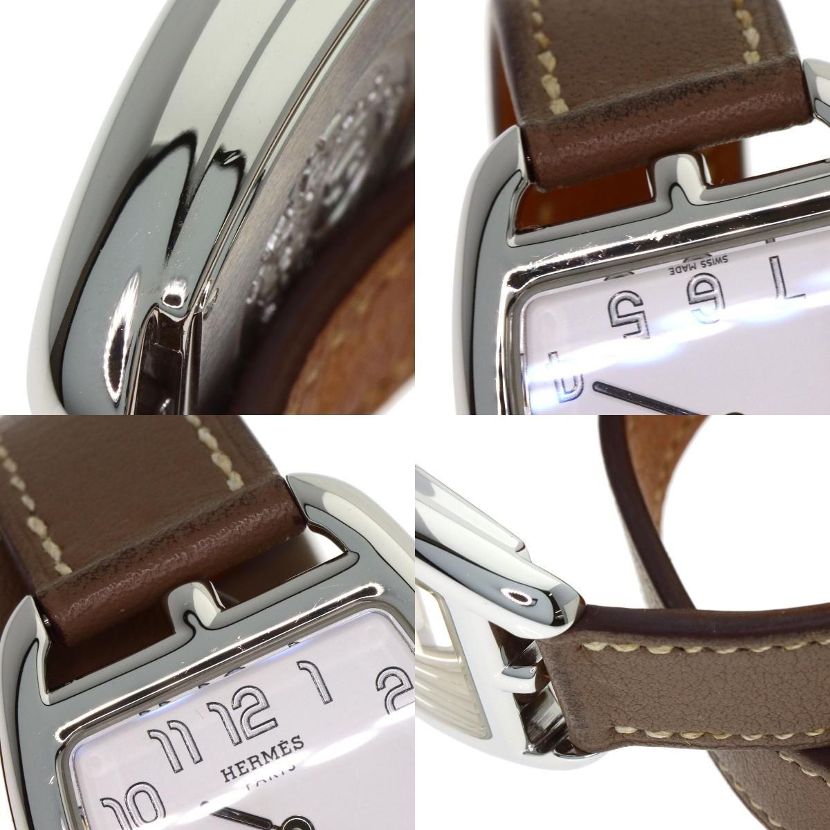 HERMES エルメス CT1.210 ケープコッド ドゥブルトゥール エトゥープ
