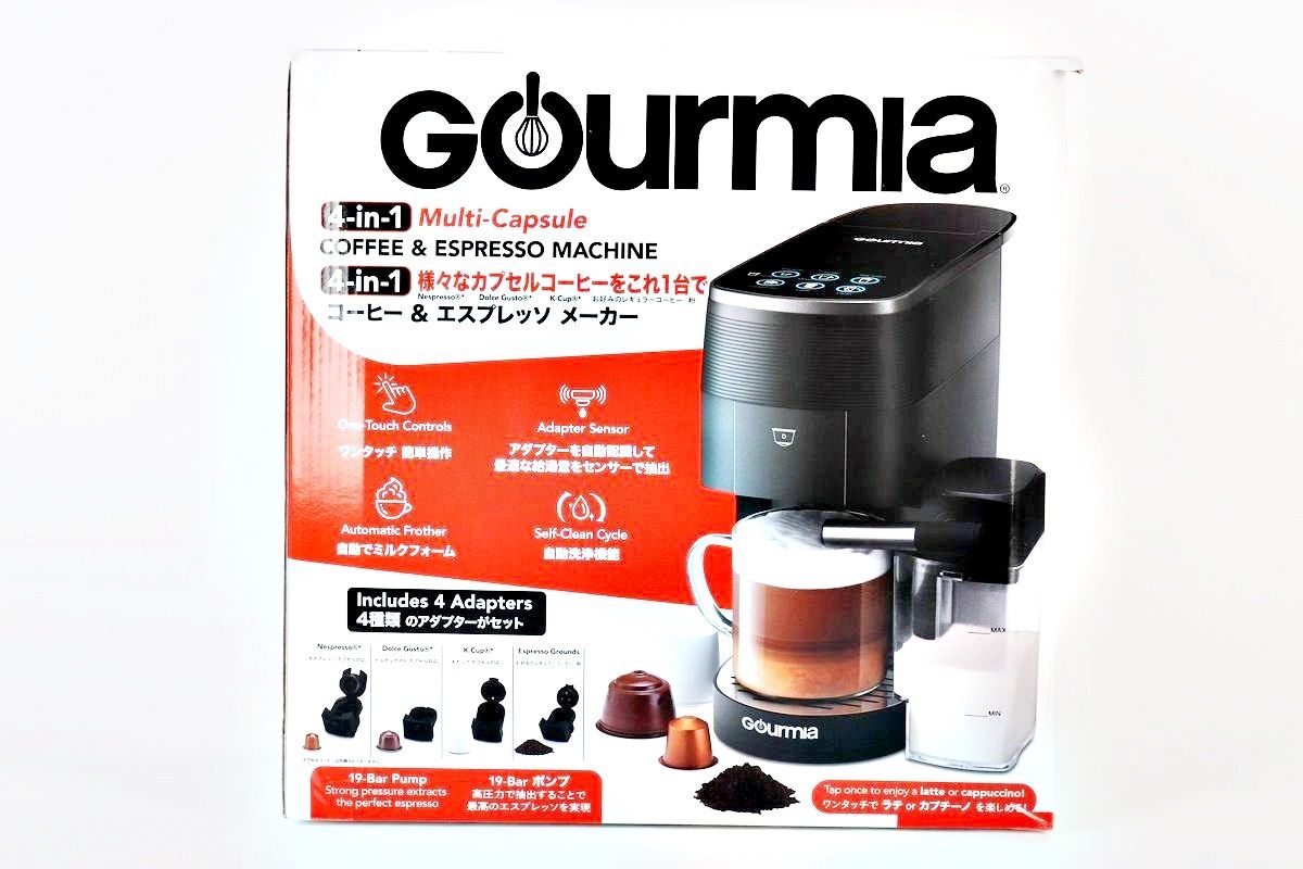 GOURMIA コーヒー & エスプレッソメーカー 4-in-1 GCM7200 マルチ 