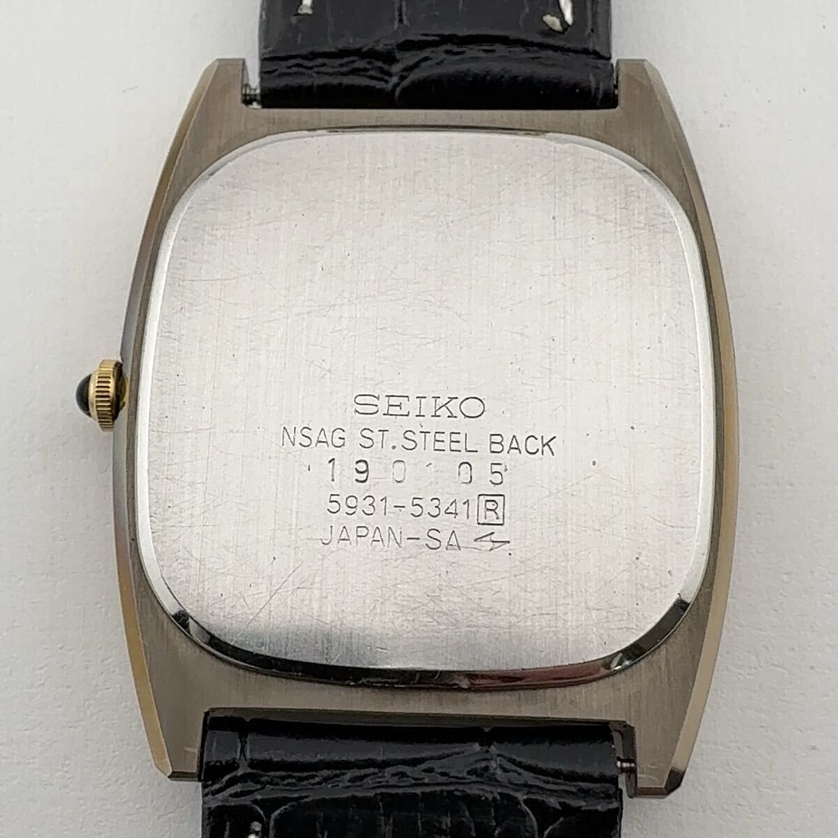 SEIKO 5931-5341 セイコー DOLCE ドルチェ NSAG 超硬合金 メンズ 