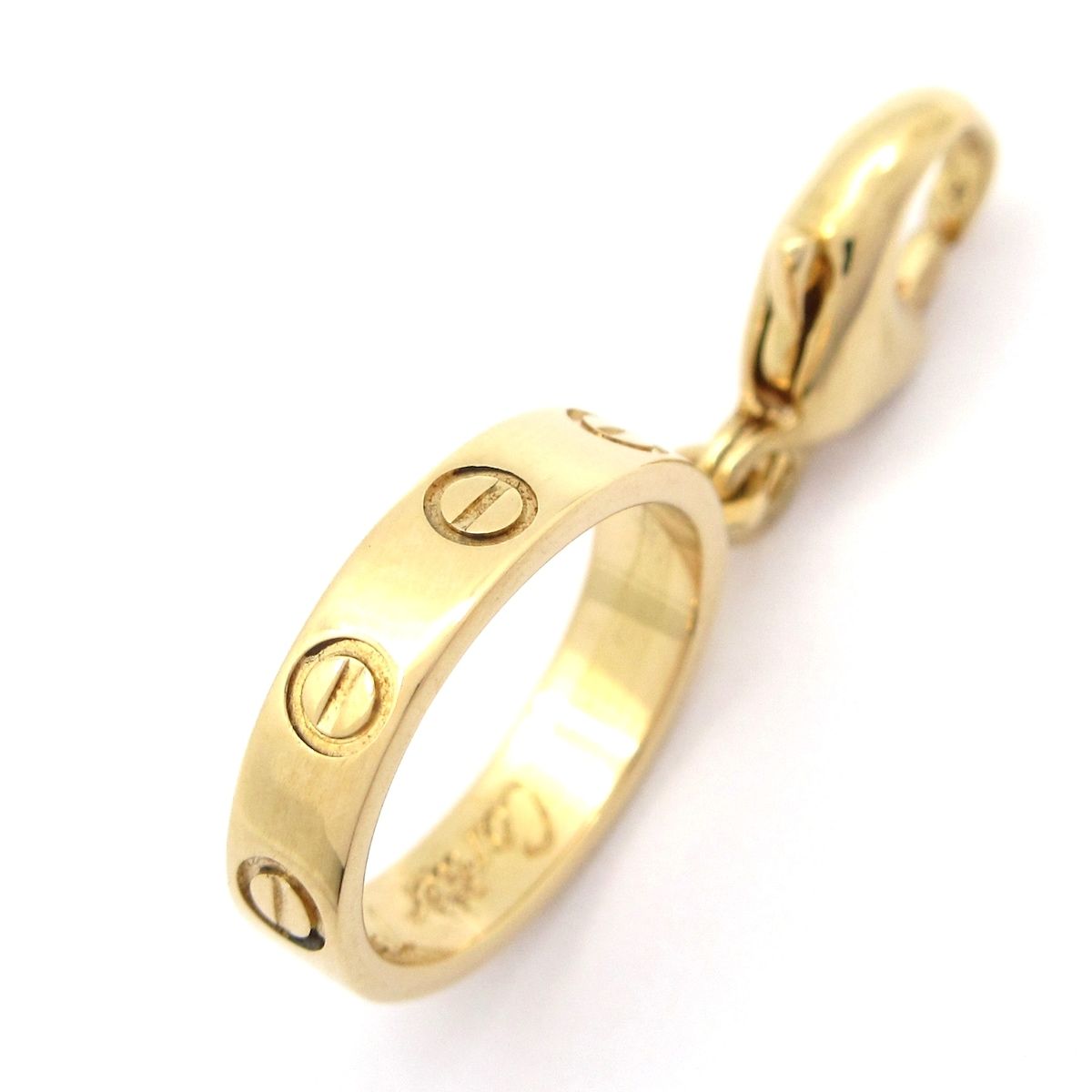 Cartier(カルティエ) ペンダントトップ ラブチャーム K18YG - メルカリ