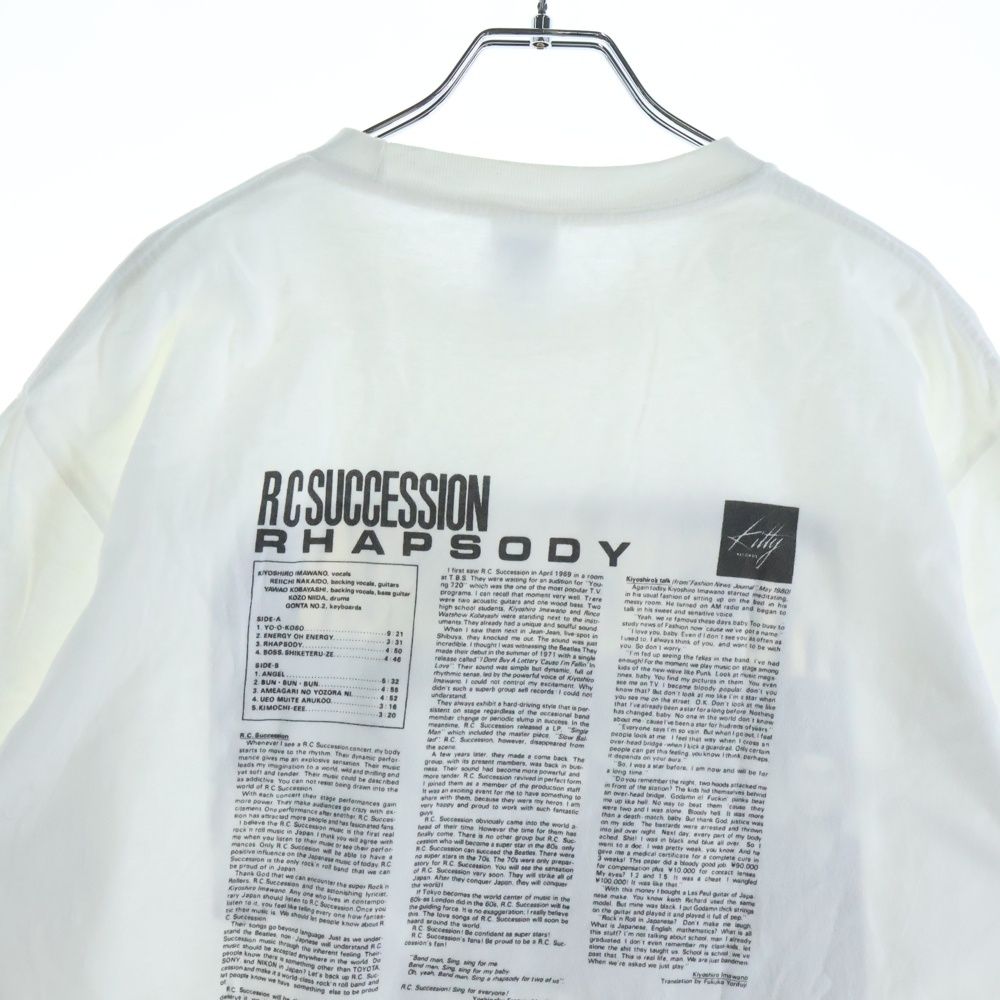 NO BRAND (ノーブランド) RC SUCCESION RHAPSODY TEE RCサクセション