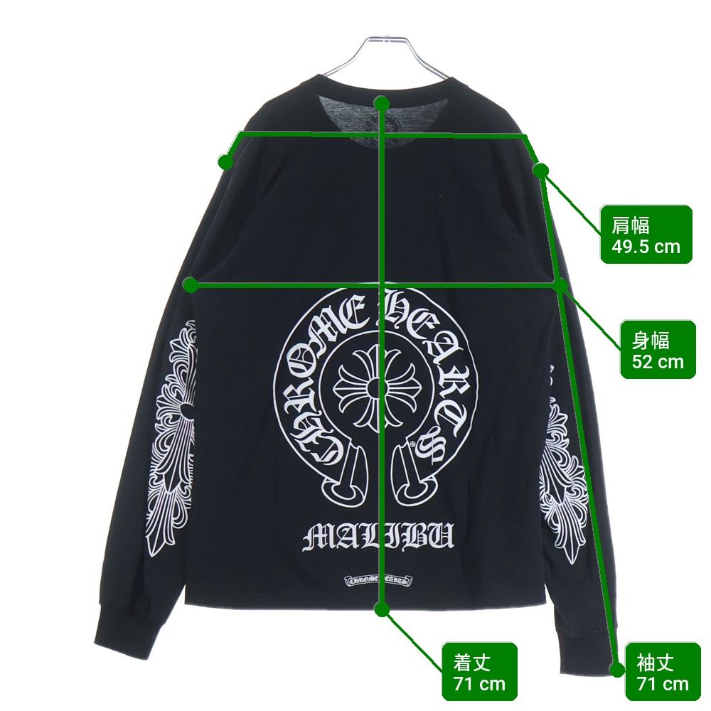 CHROME HEARTS (クロムハーツ) CH L/S T-SHIRT LTD MALIBU マリブ限定