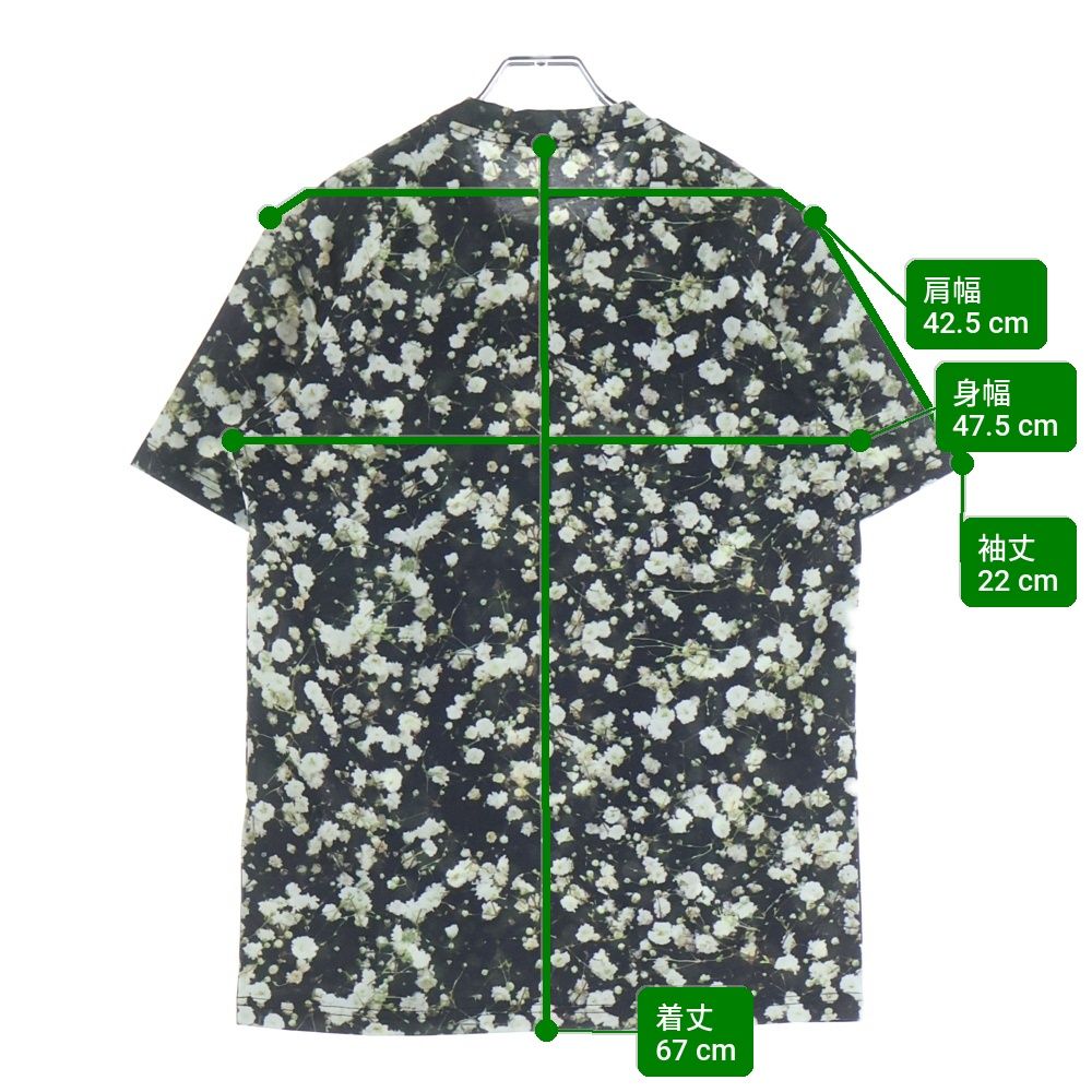 GIVENCHY 2015SS かすみ草シャツ② GIVENCHY (ジバンシィ) 15SS カスミ草 総柄プリントデザイン クルー