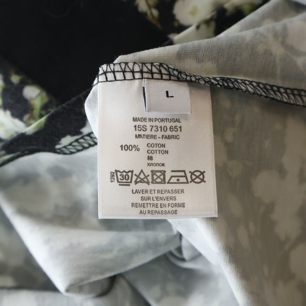GIVENCHY (ジバンシィ) 15SS カスミ草 総柄プリントデザイン クルー