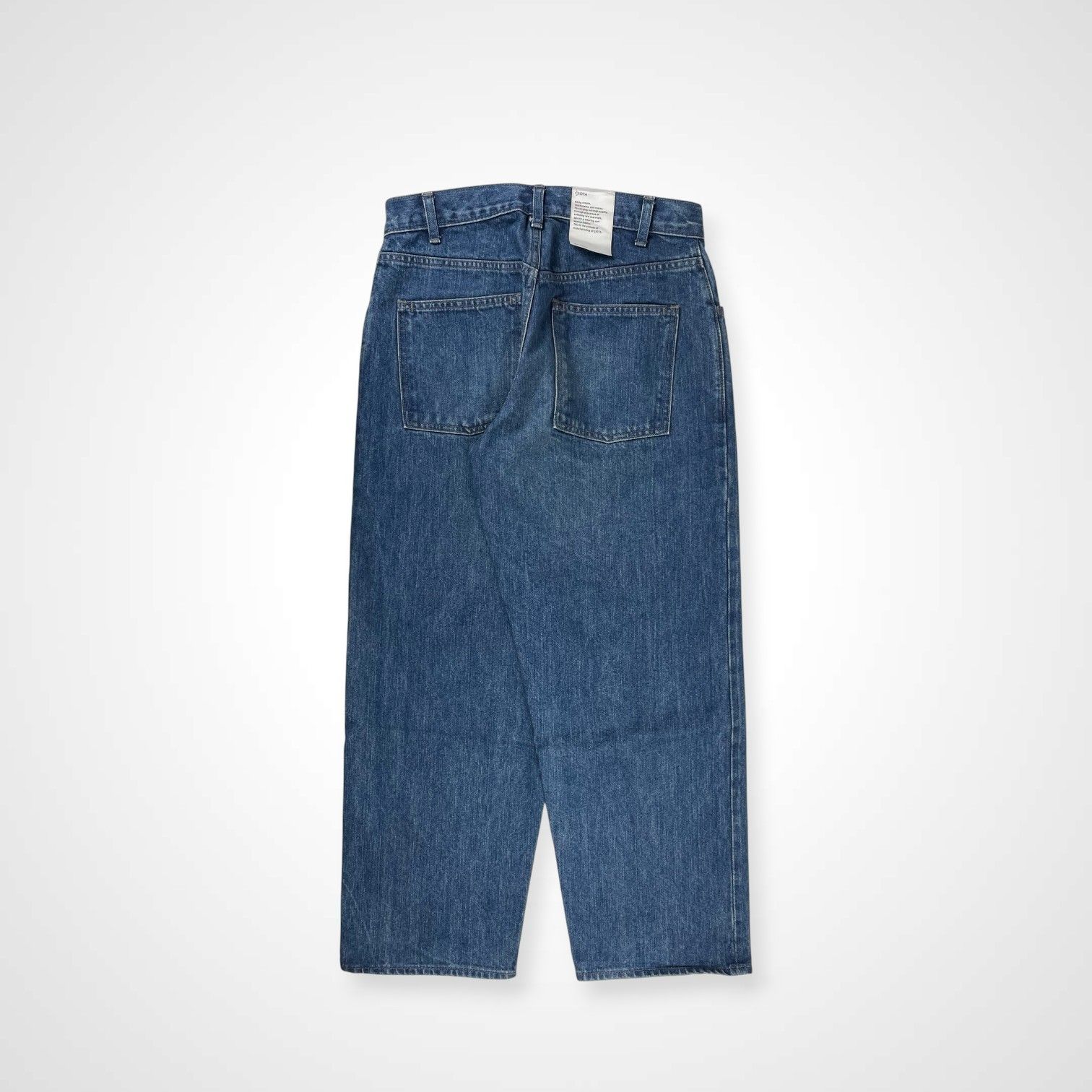 CIOTA シオタ / Baggy 5 Pocket Pants Navy バギーデニムパンツ 参考 