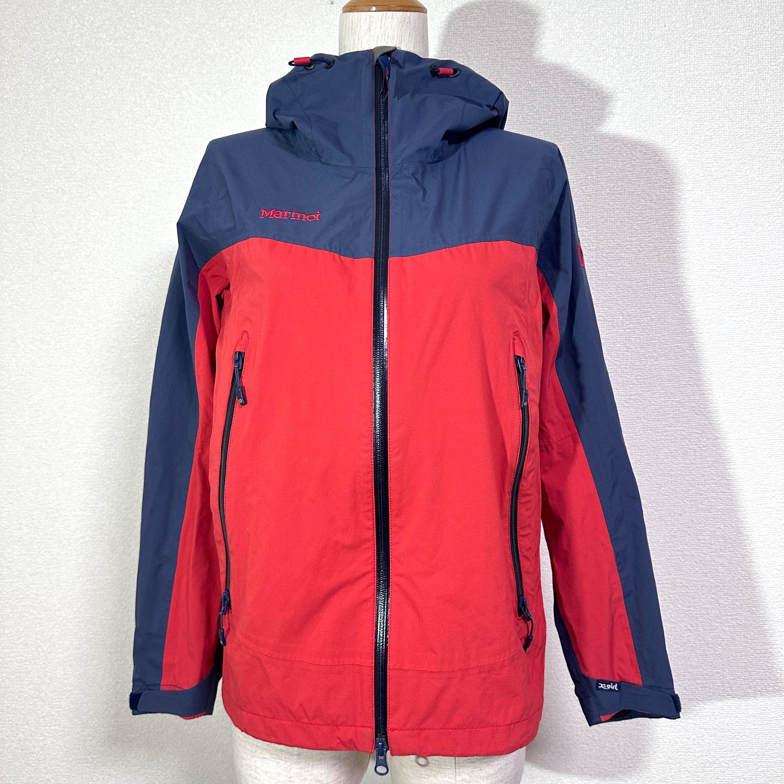 訳あり X-girl×Marmot STORMLIGHT JACKET 軽量 マウンテンパーカー 