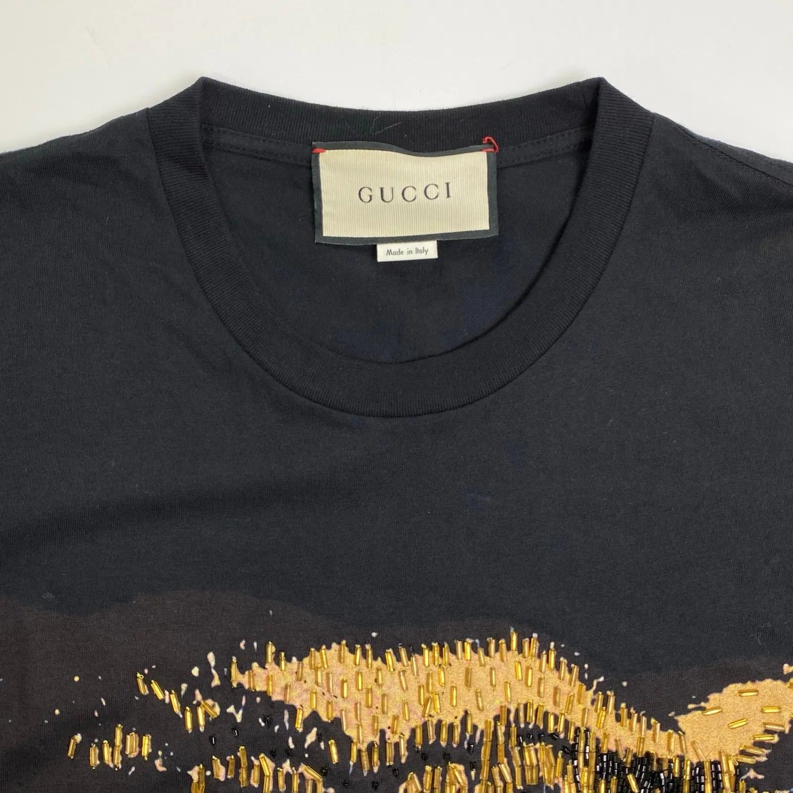 GUCCI グッチ / ヴィンテージ タイガー刺繍 Tシャツ リュネビル刺繍 