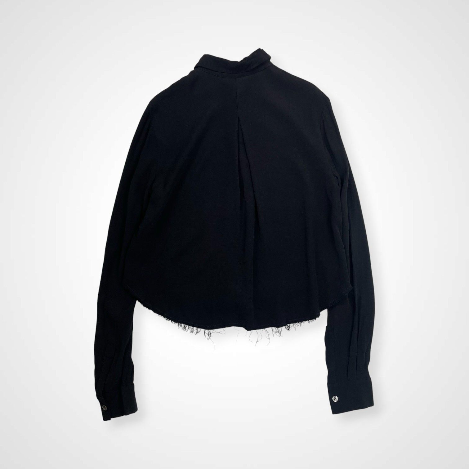 T by ALEXANDER WANG アレキサンダーワン / クロップドシャツ レーヨン 
