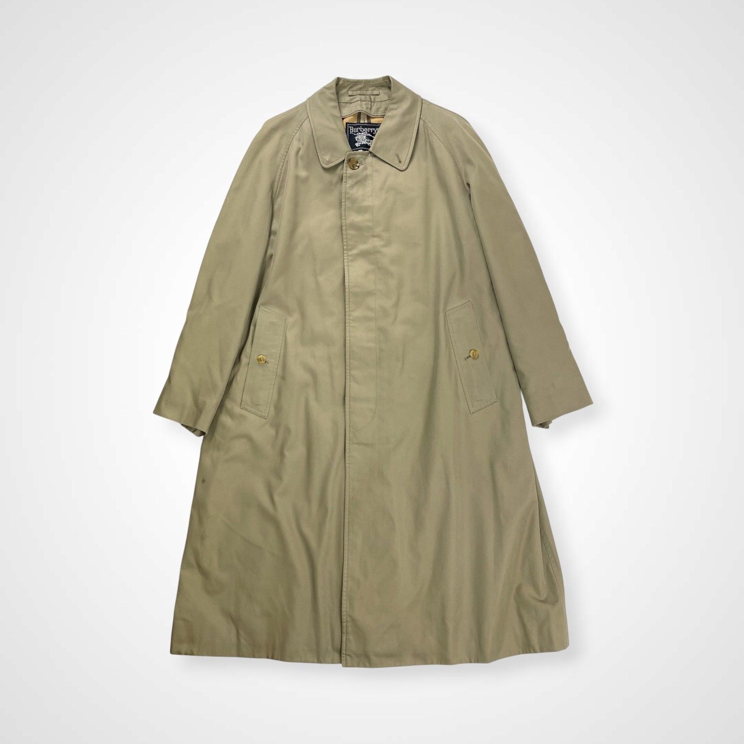 Burberry's バーバリーズ / ギャバジンステンカラーコート ベージュ