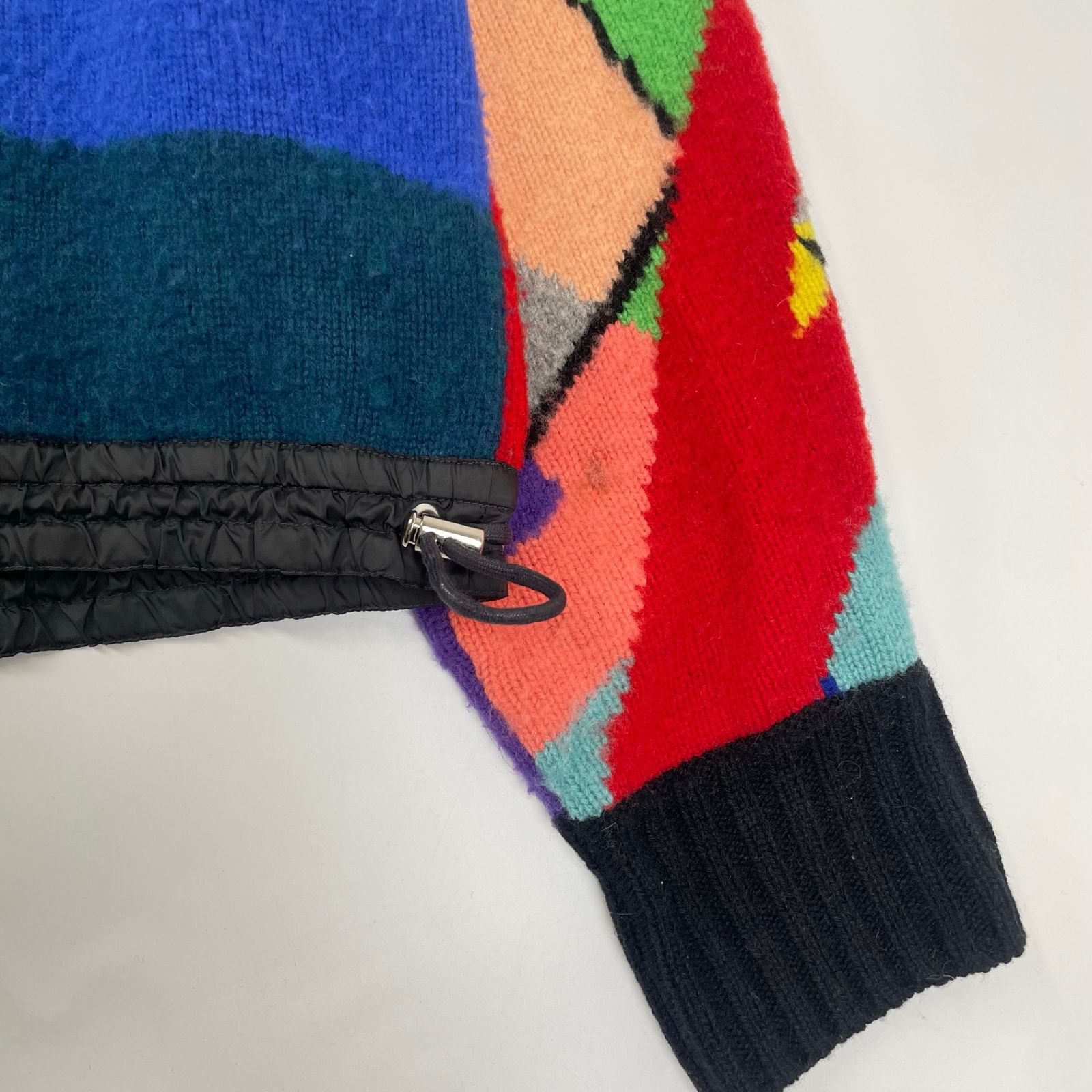 sacai × KAWS サカイ カウズ / Jacquard Knit Pullover タートルネック 