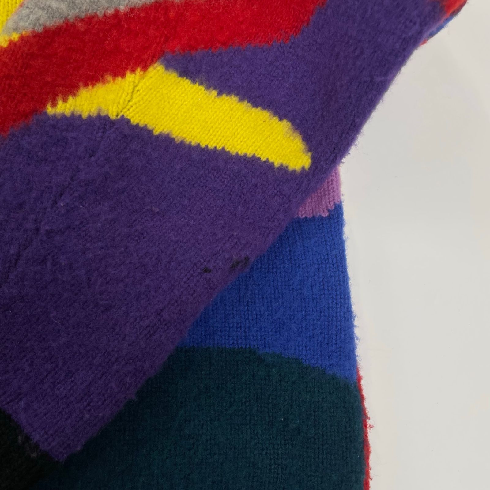 sacai × KAWS サカイ カウズ / Jacquard Knit Pullover タートルネック 