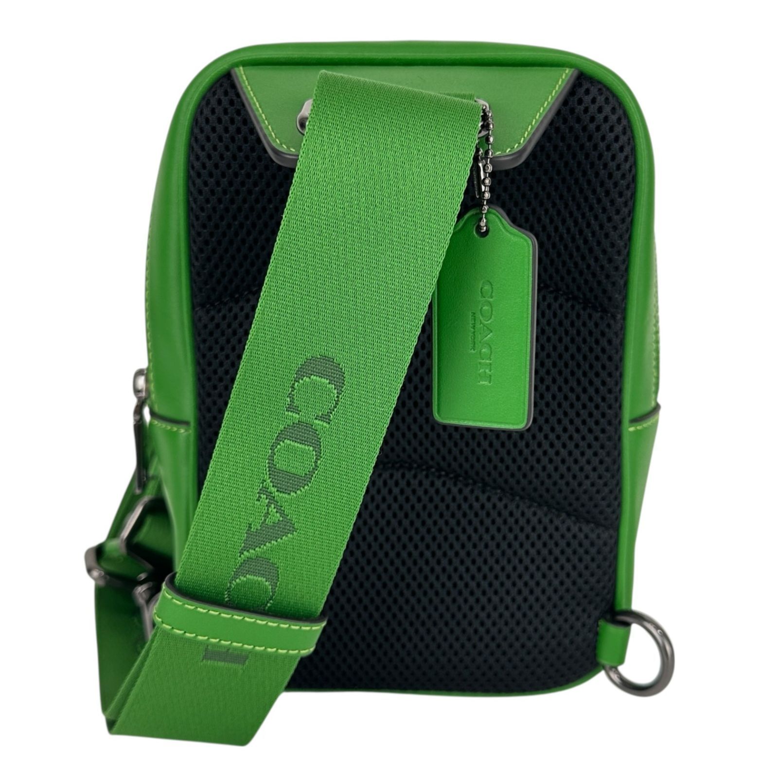 COACH】コーチ CX071 レーサー スリング パック グリーン メンズ 