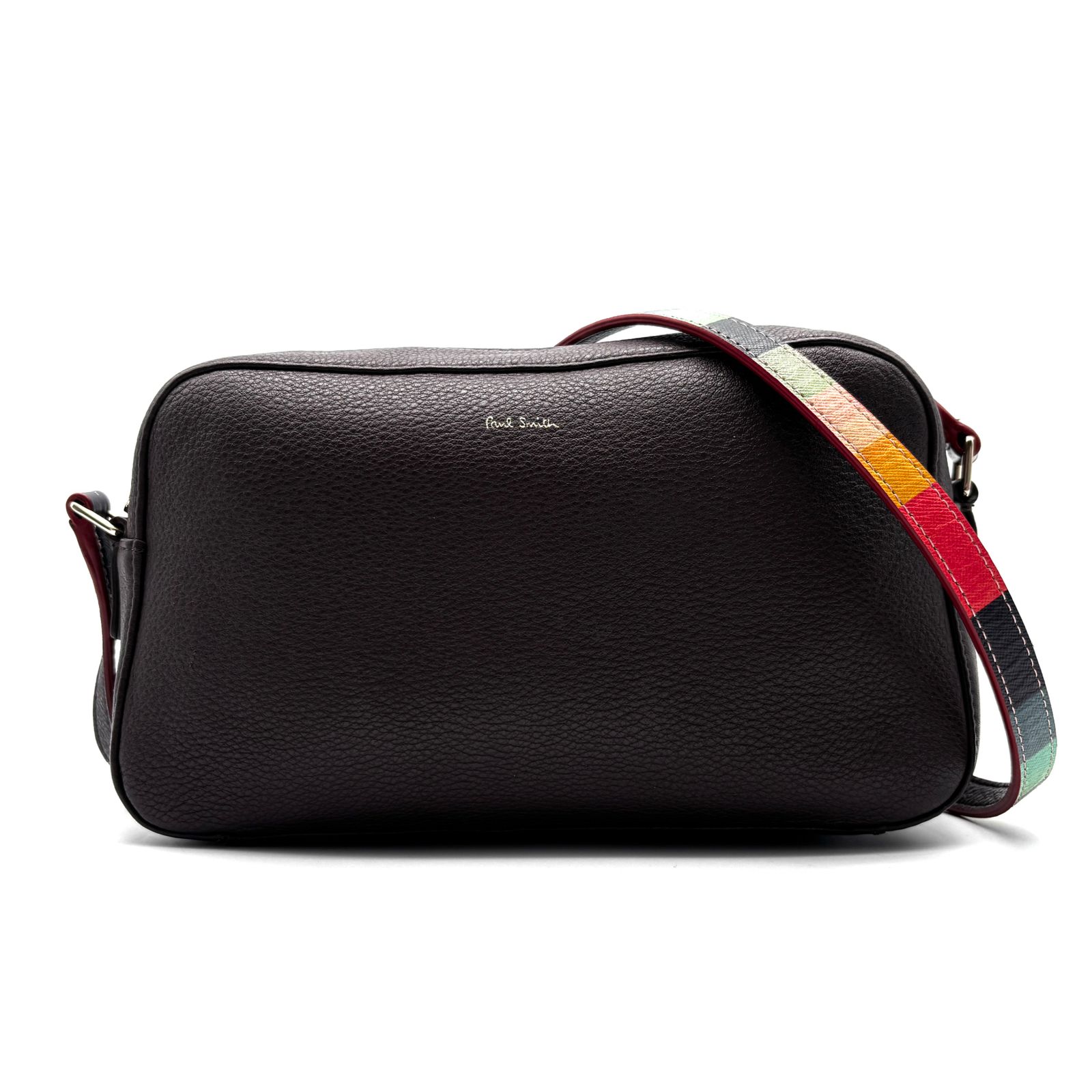 美品 Paul Smith ポールスミス カメラバッグ ショルダーバッグ ロゴ 