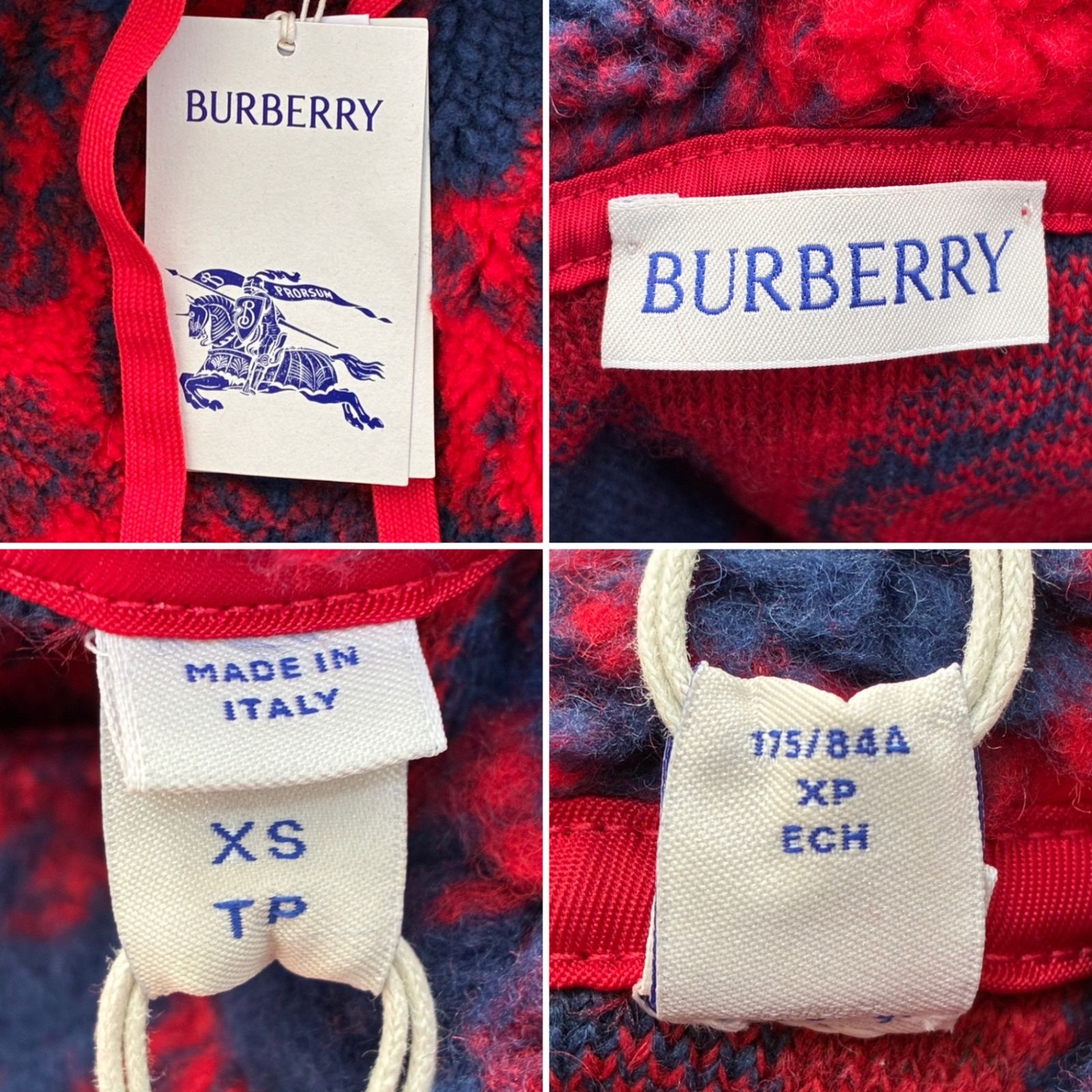 Burberry フード付きパーカー Sサイズ BURBERRY - BURBERRY バーバリー 