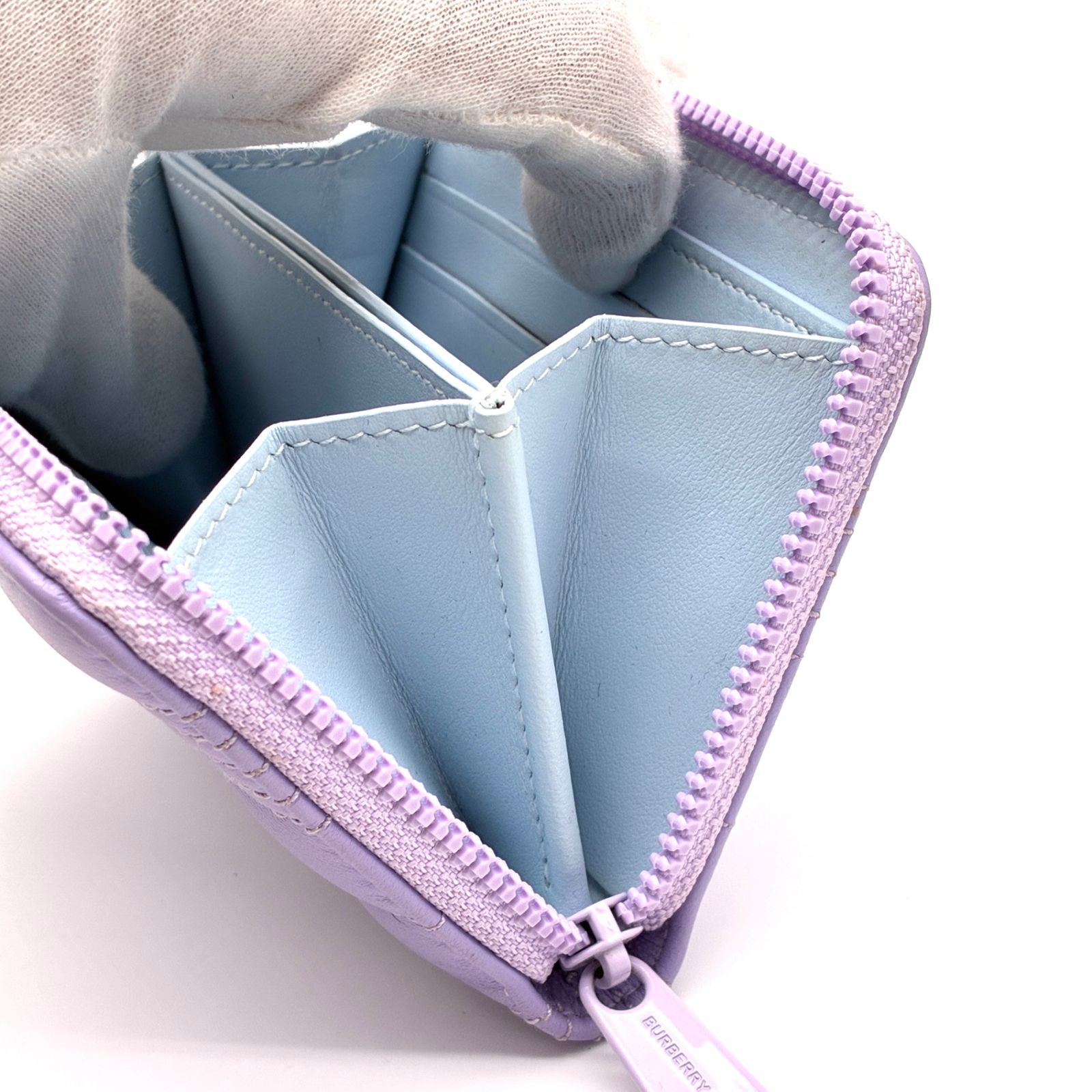 未使用級・付属品有り BURBERRY バーバリー ローラ コインケース 