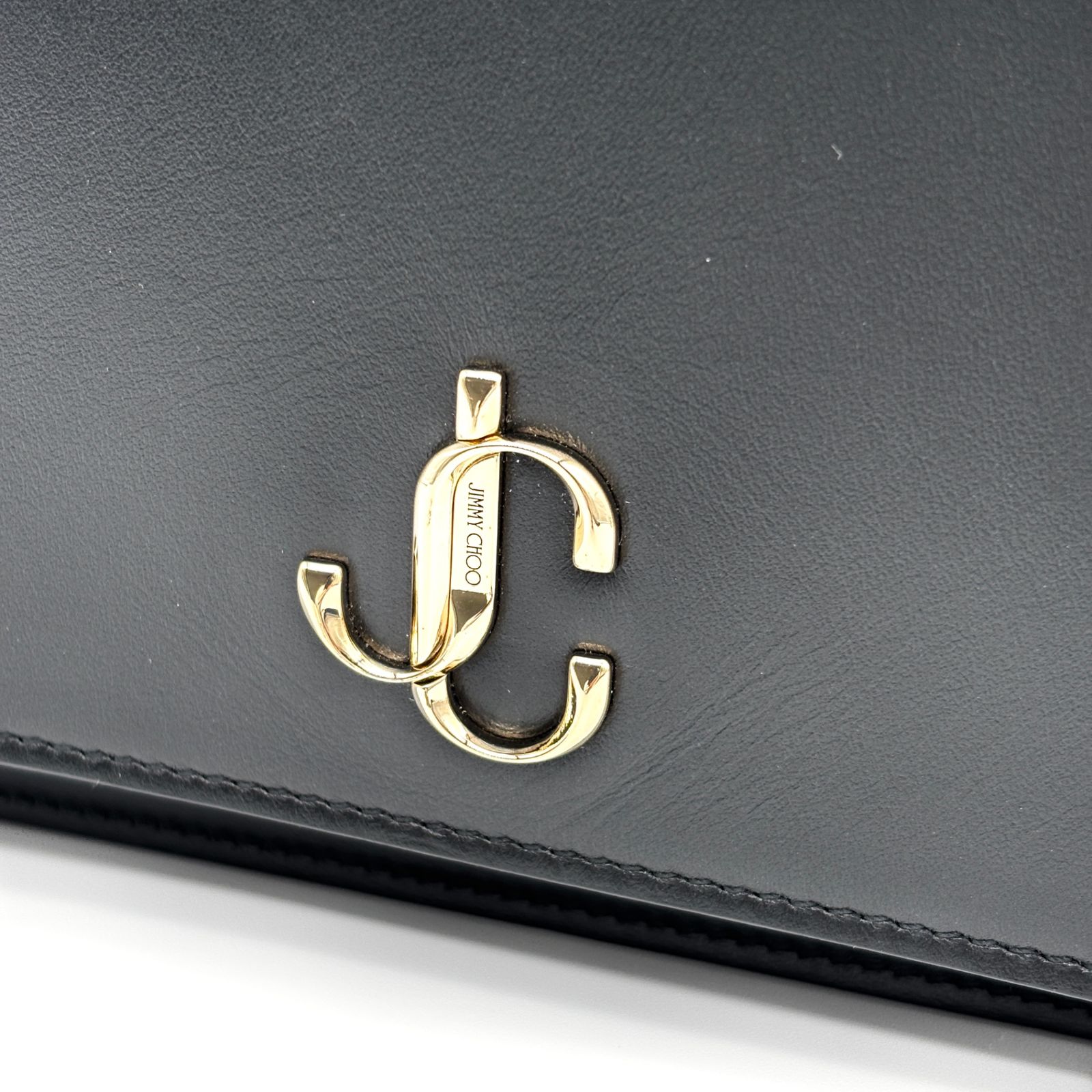 未使用級 JIMMY CHOO ジミーチュウ パレス チェーンショルダー 