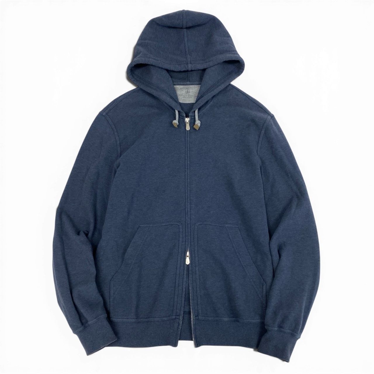 Mb11【美品】BRUNELLO CUCINELLI ブルネロクチネリ ダブルジップ 