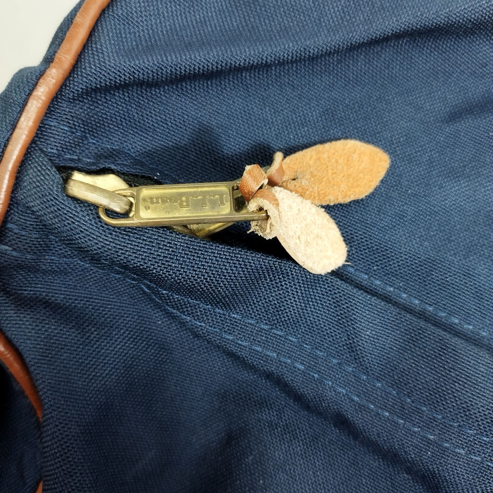 90s L.L.Bean エルエルビーン ダッフル ボストン バッグ レザー