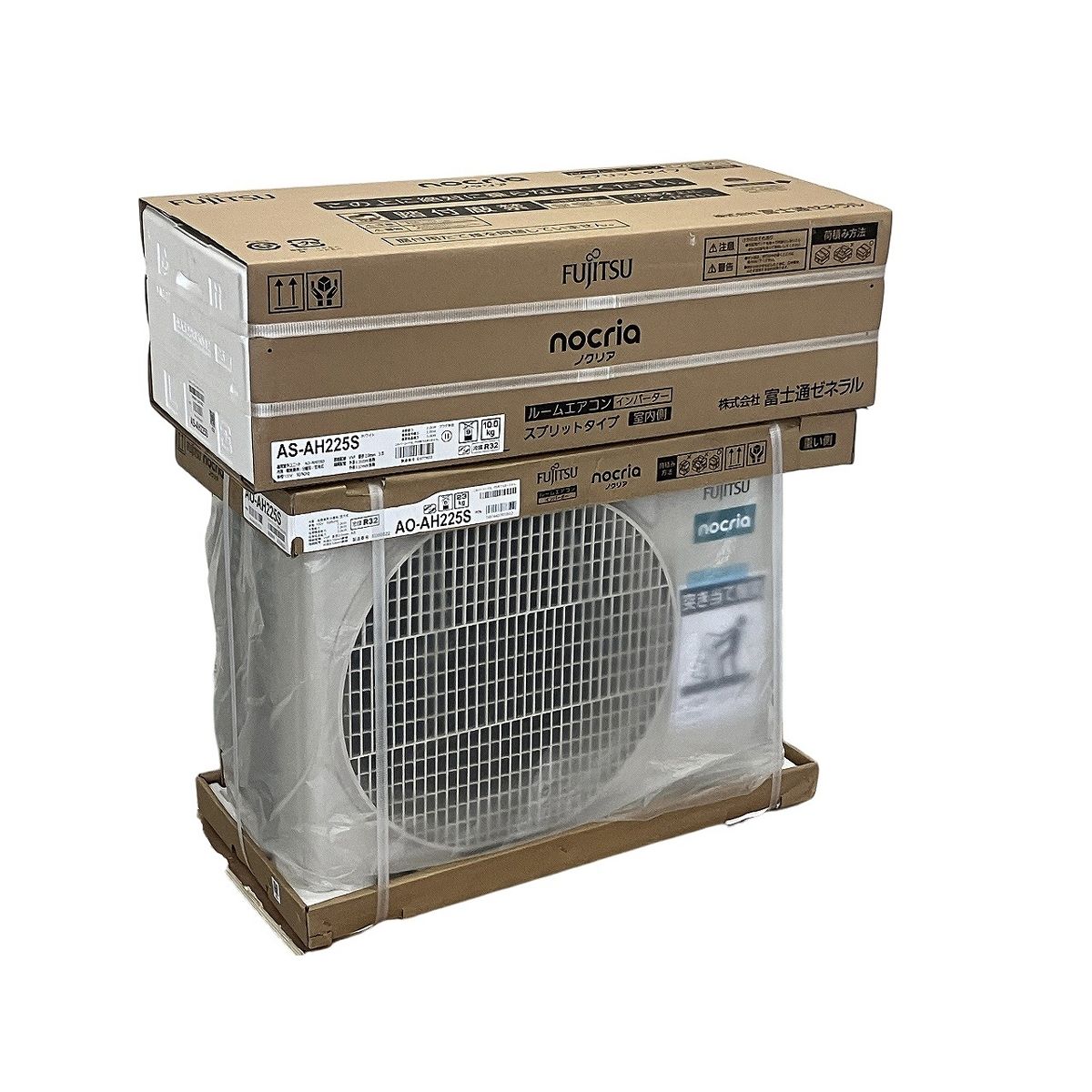 Fujitsu 富士通 AO-AH225S AS-AH225S ノクリア ルームエアコン 6畳用