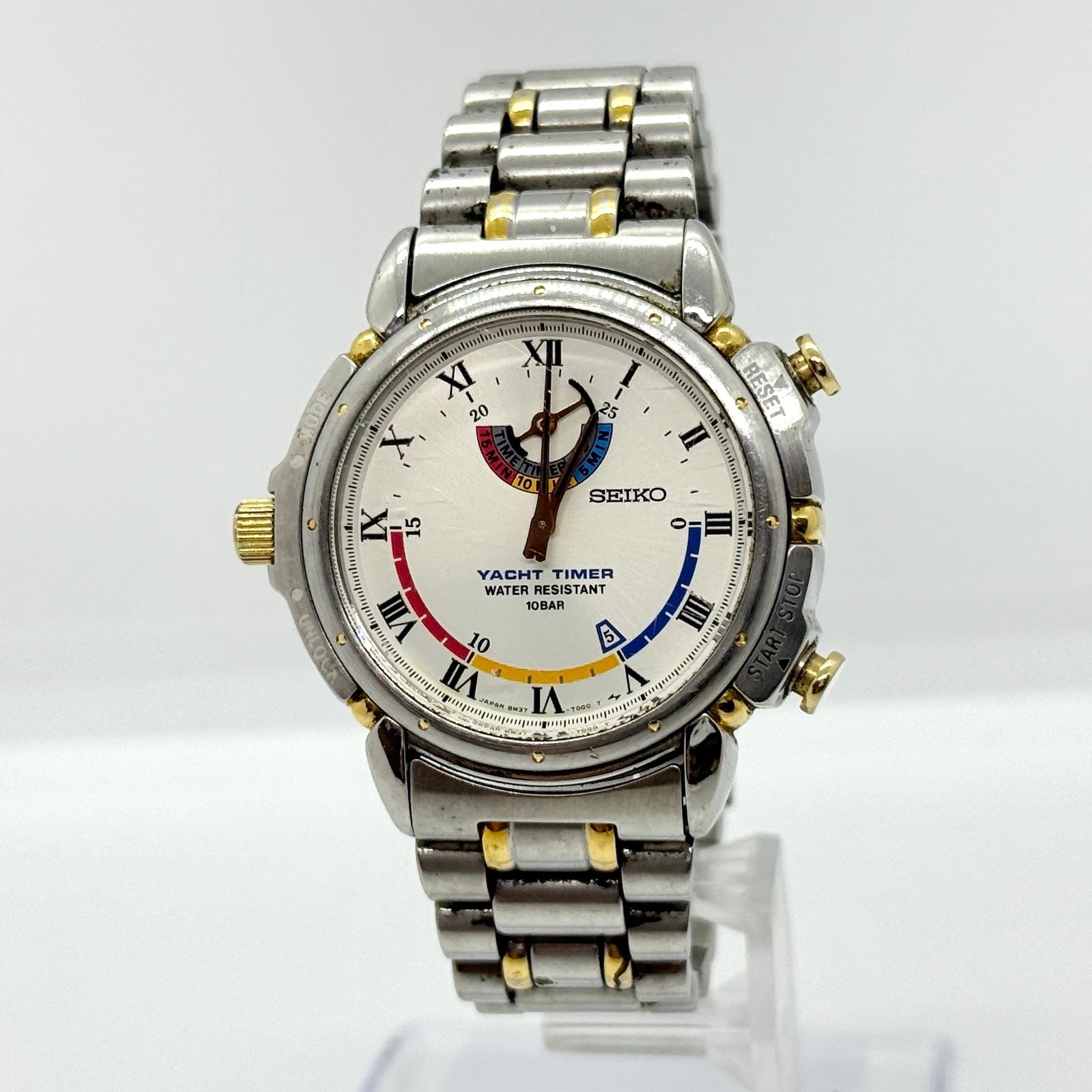 セイコー　SEIKO ヨットタイマー 8M37-7000 ヨットタイマー セイコー 8M37-7000 SEIKO YACHT TIMER - Yahoo