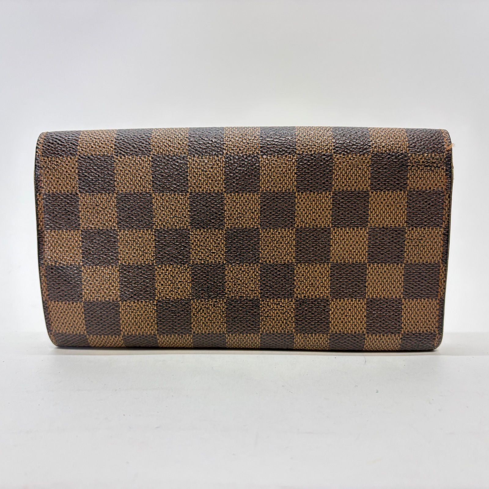 3667 LOUIS VUITTON ルイヴィトン ダミエ 長財布 ポルトフォイユ サラ