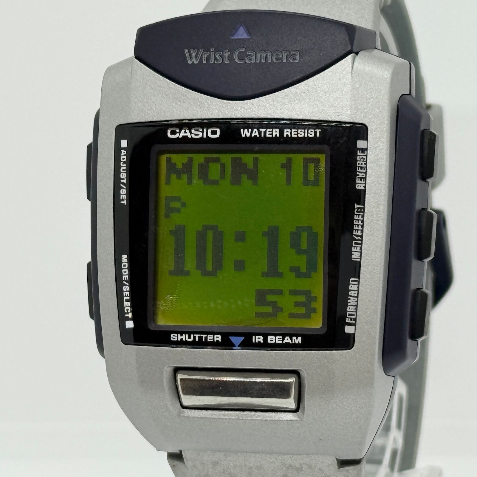 CASIO カシオ リストカメラ WQV-1 グリーン QZ メンズ ヴィンテージ 