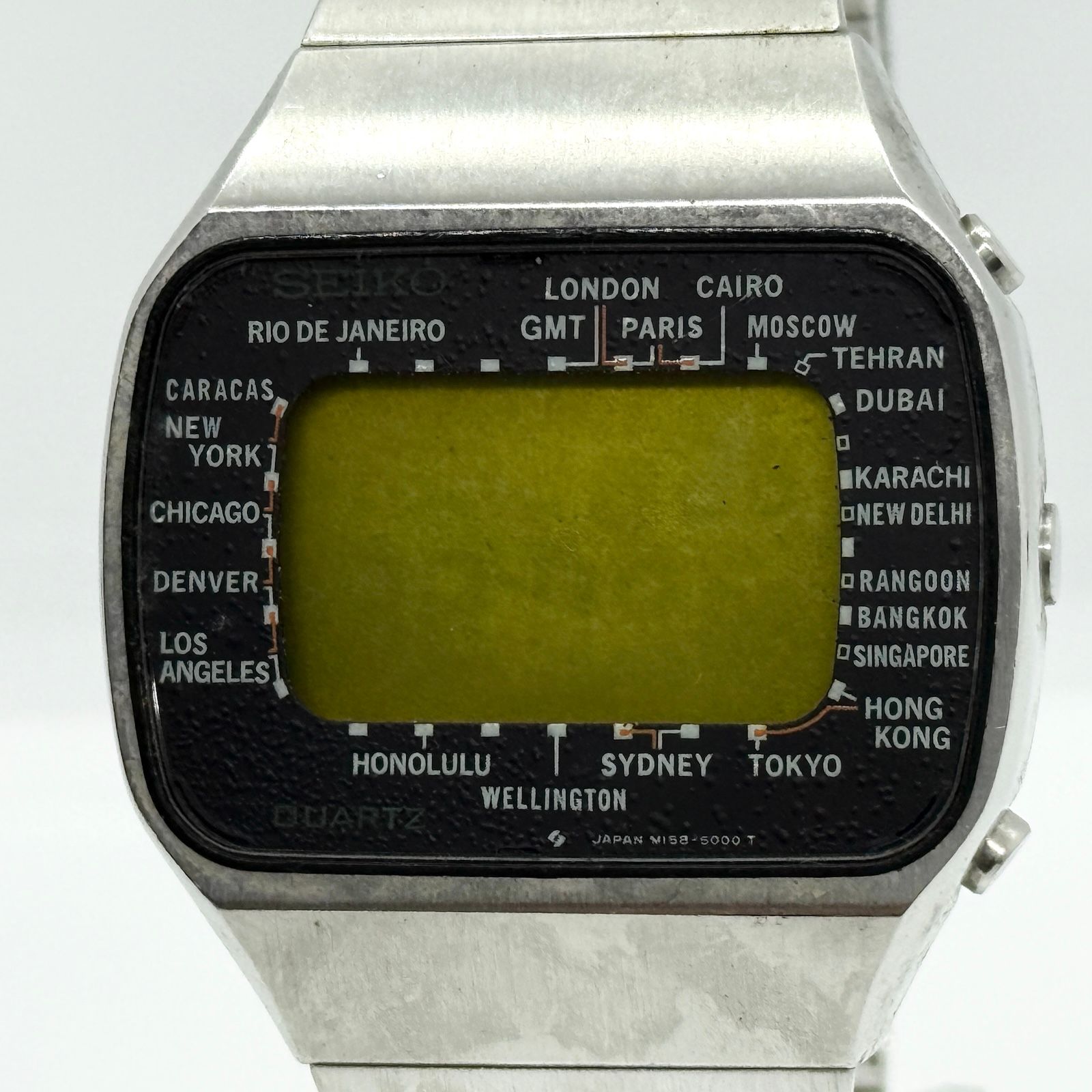 Seiko Vintage World Time ワールドタイム M158-5000 - セイコー SEIKO 