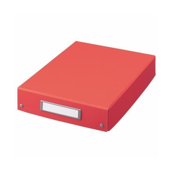 （まとめ） ライオン事務器 デスクトレー A4レッド DT-13C 1個 〔×5セット〕