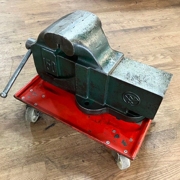 ERON/ナベヤ 150mm 丸胴バイス リードバイス 中古品 ●125571