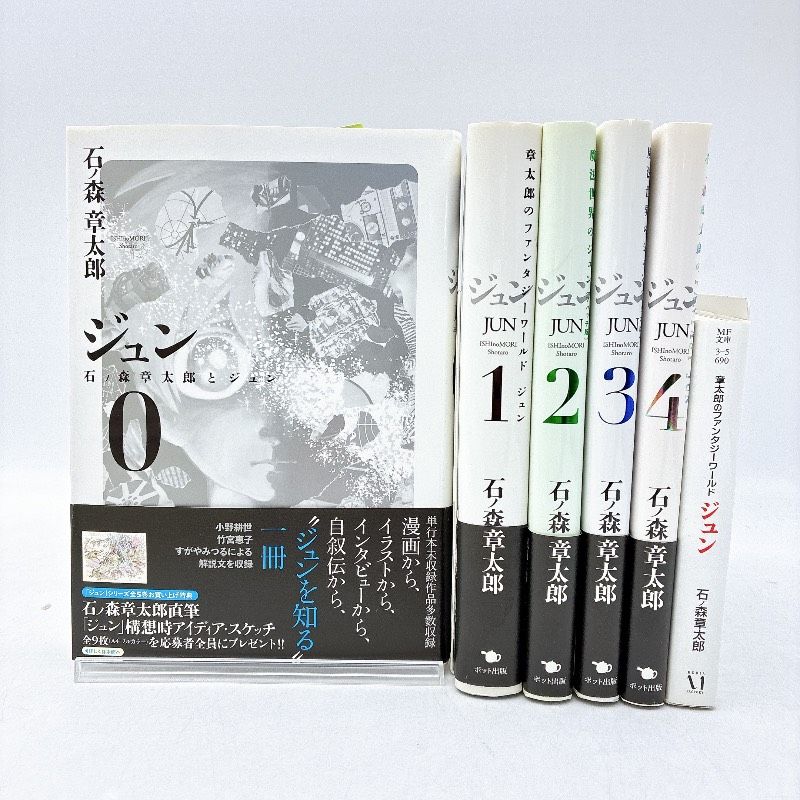 JUNA　洋書コレクション 6冊セット 6冊】ジュン JUN 全巻セット＋JUN FANTASY WORLD 石ノ森章太郎 - メルカリ