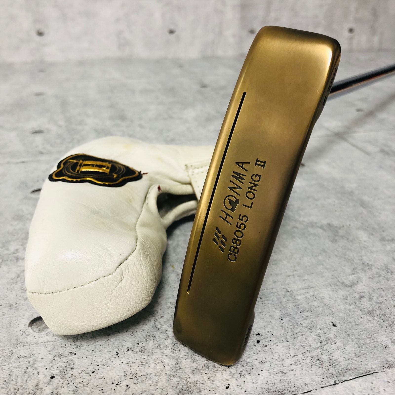 良品 HONMA ホンマ CB8055 LONG II ロング2 34インチ メンズ ゴルフ クラブ パター 単品 初心者 入門
