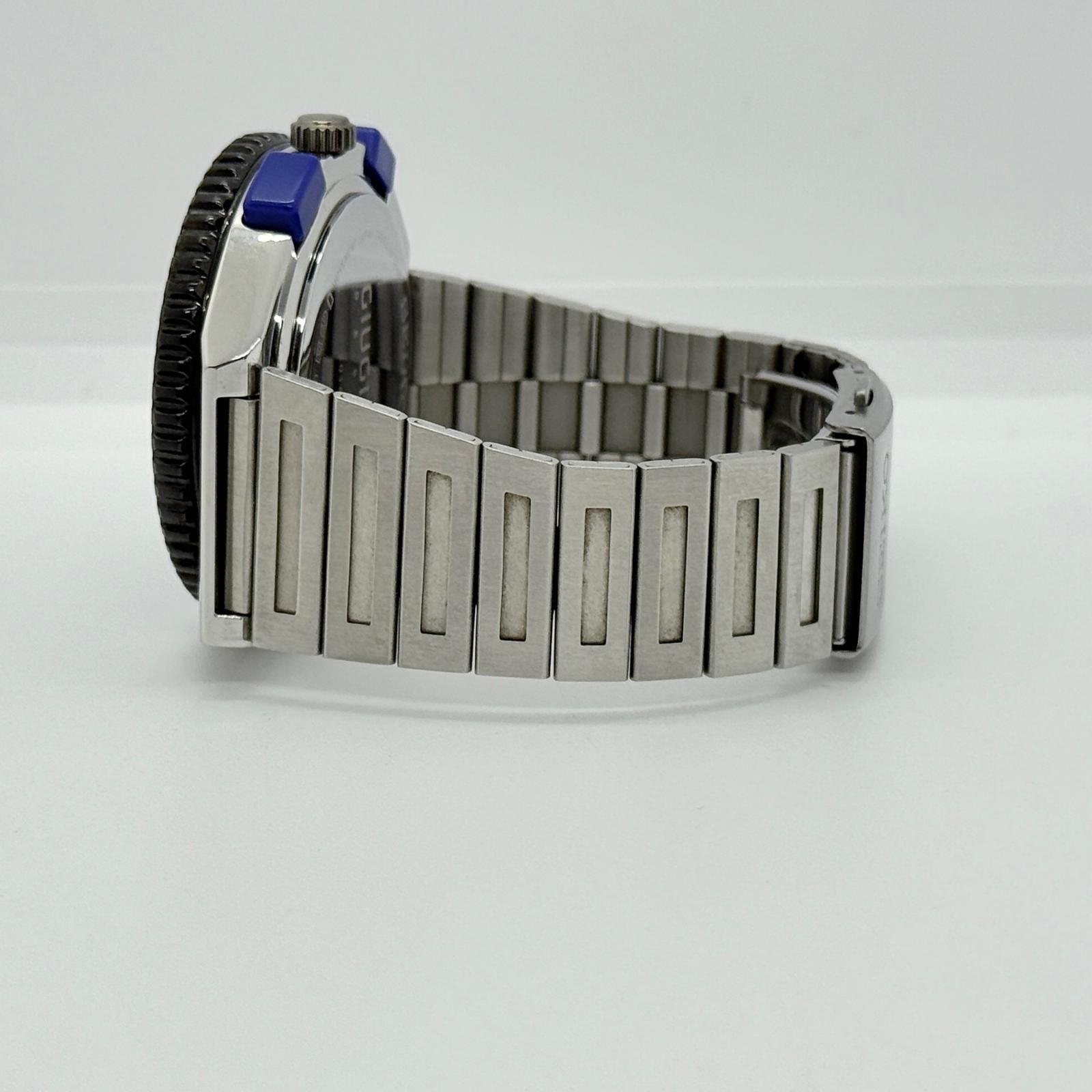 SEIKO セイコー ジウジアーロデザイン 7T12-0AX0 ブルー QZ メンズ