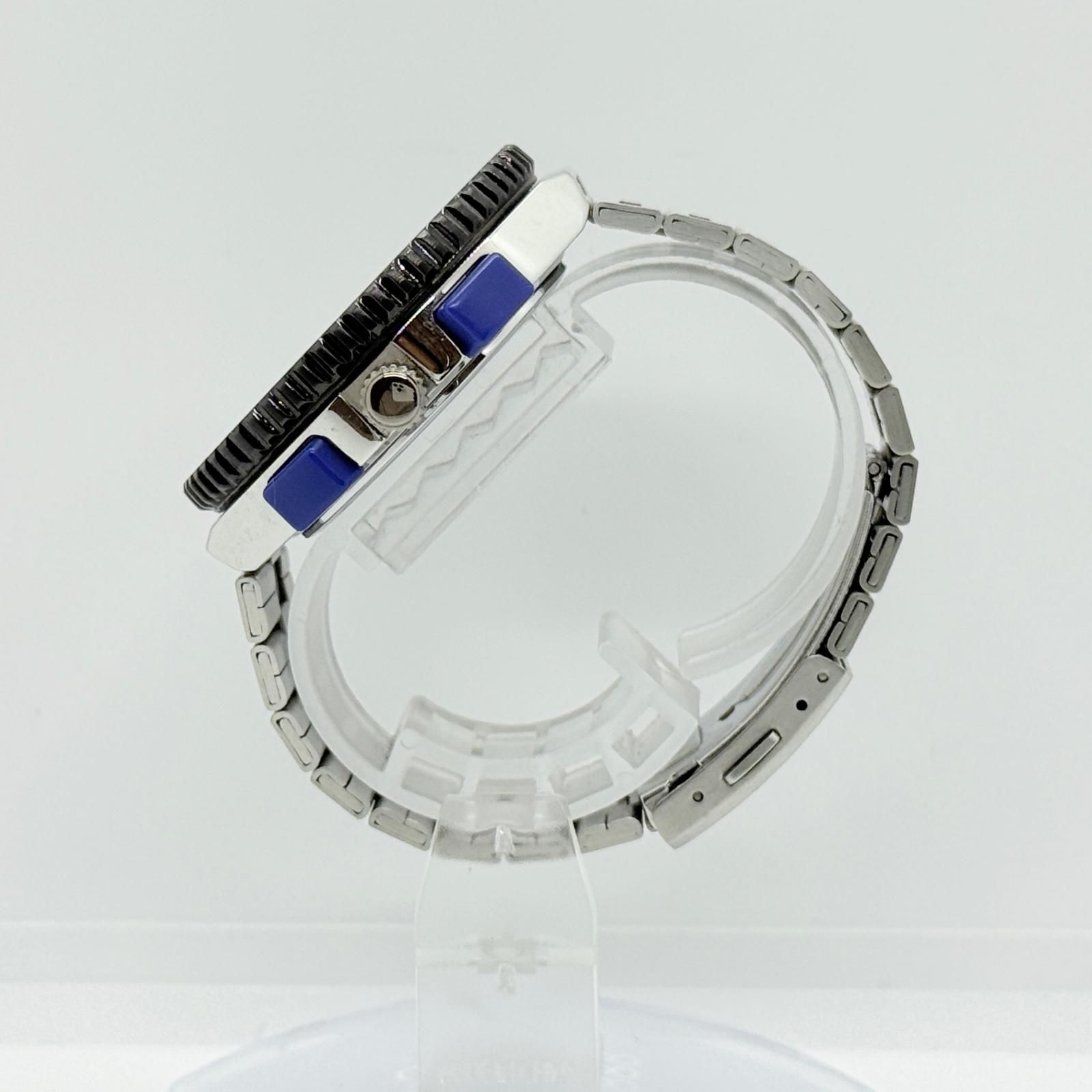SEIKO セイコー ジウジアーロデザイン 7T12-0AX0 ブルー QZ メンズ